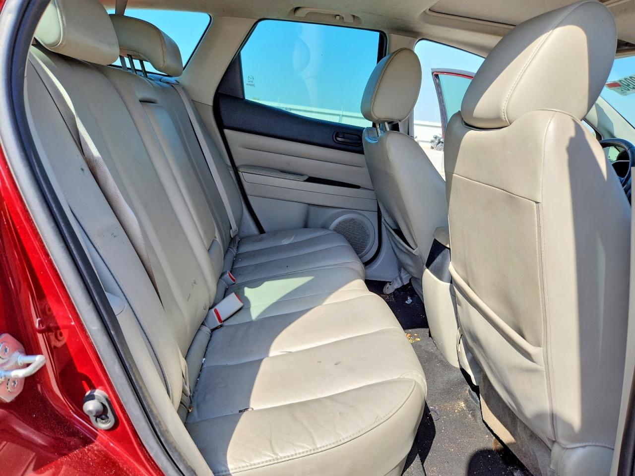 2012 Mazda Cx-7 Maroon vin: JM3ER2C54C0421214