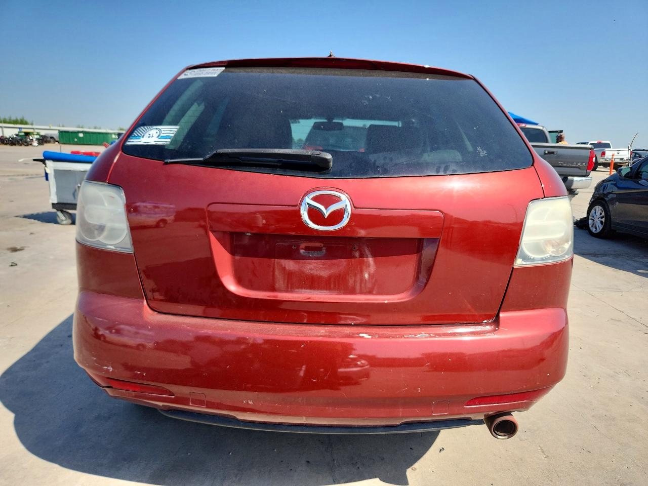 2012 Mazda Cx-7 Maroon vin: JM3ER2C54C0421214