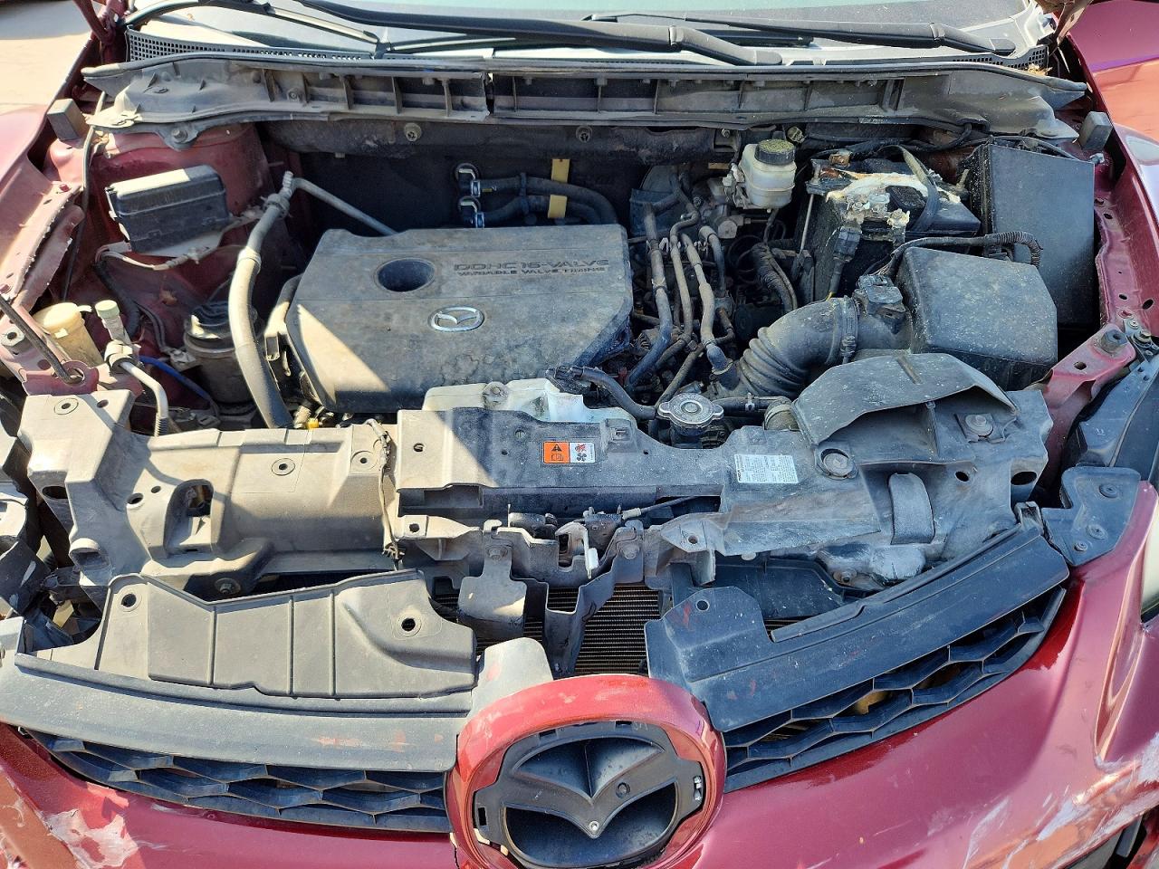 2012 Mazda Cx-7 Maroon vin: JM3ER2C54C0421214