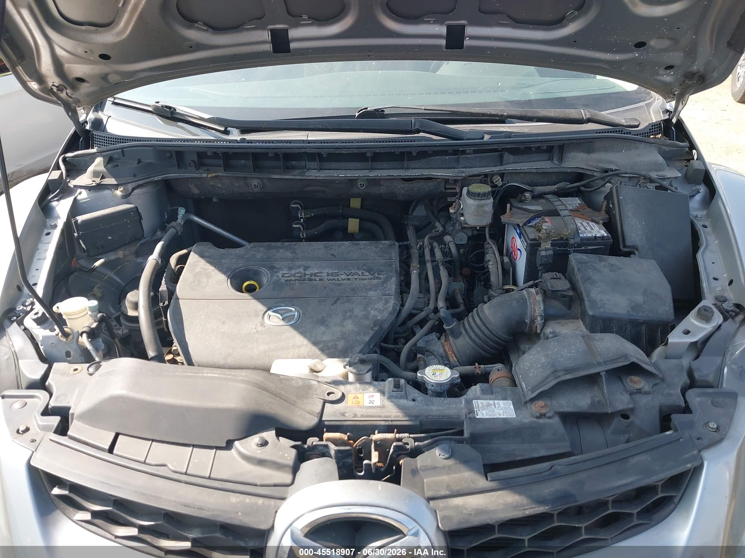 2011 Mazda Cx-7 I Touring Gray vin: JM3ER2C57B0390815
