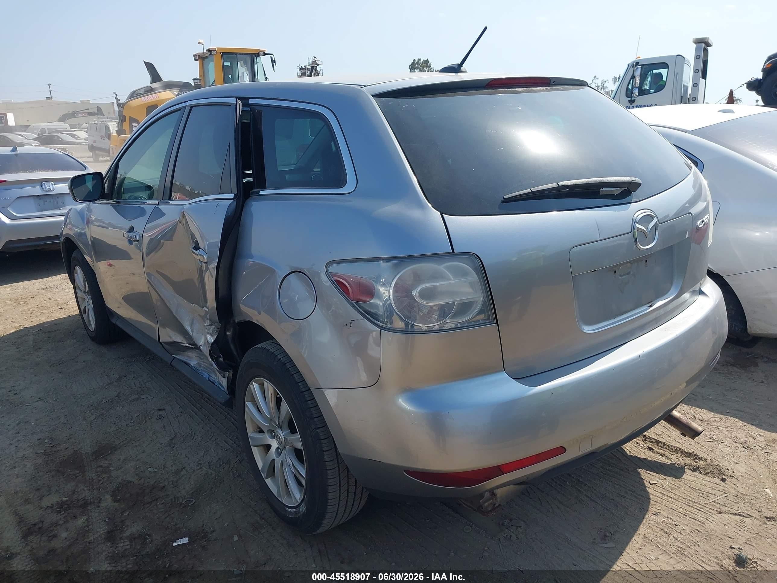 2011 Mazda Cx-7 I Touring Gray vin: JM3ER2C57B0390815