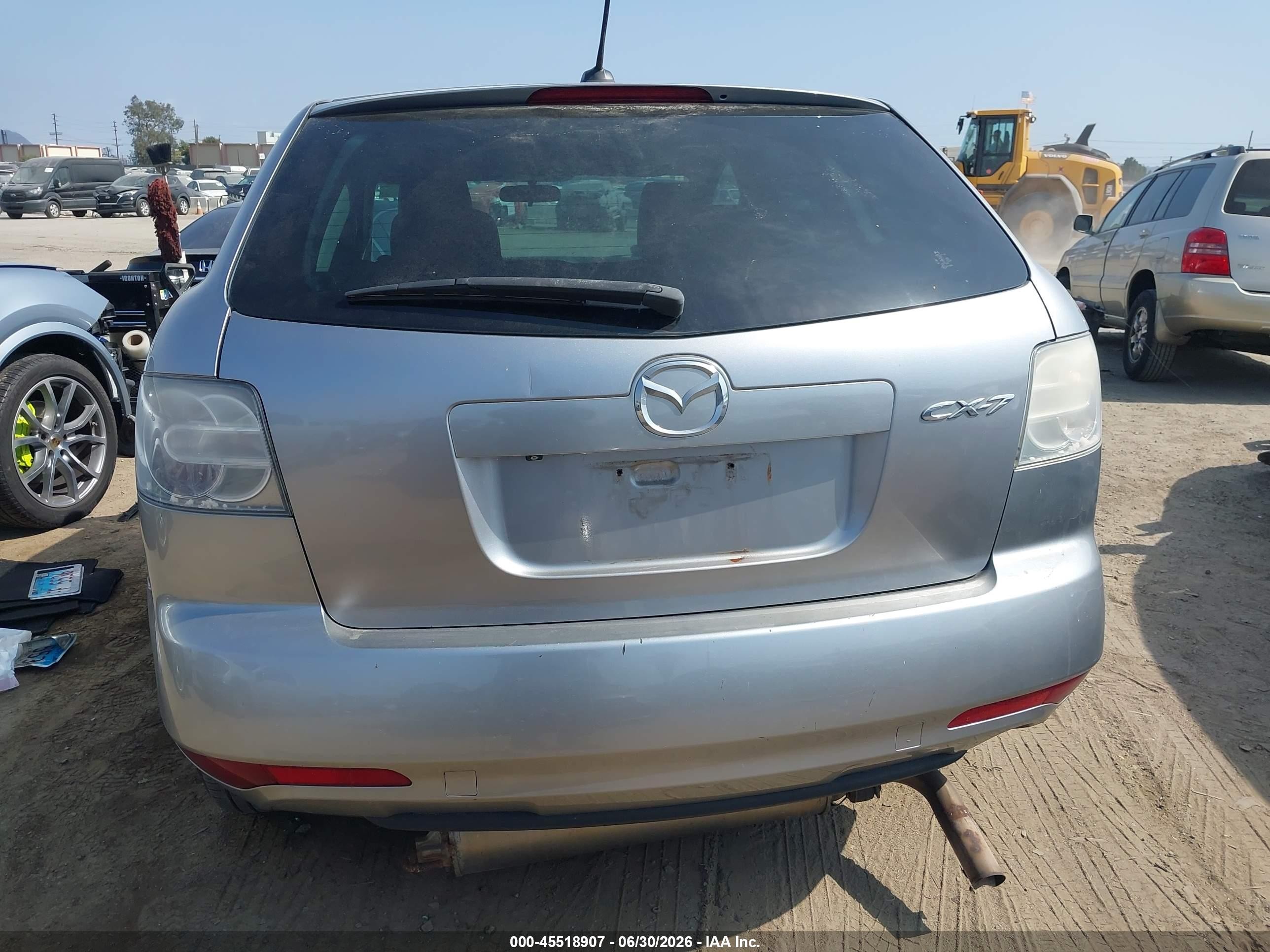 2011 Mazda Cx-7 I Touring Gray vin: JM3ER2C57B0390815