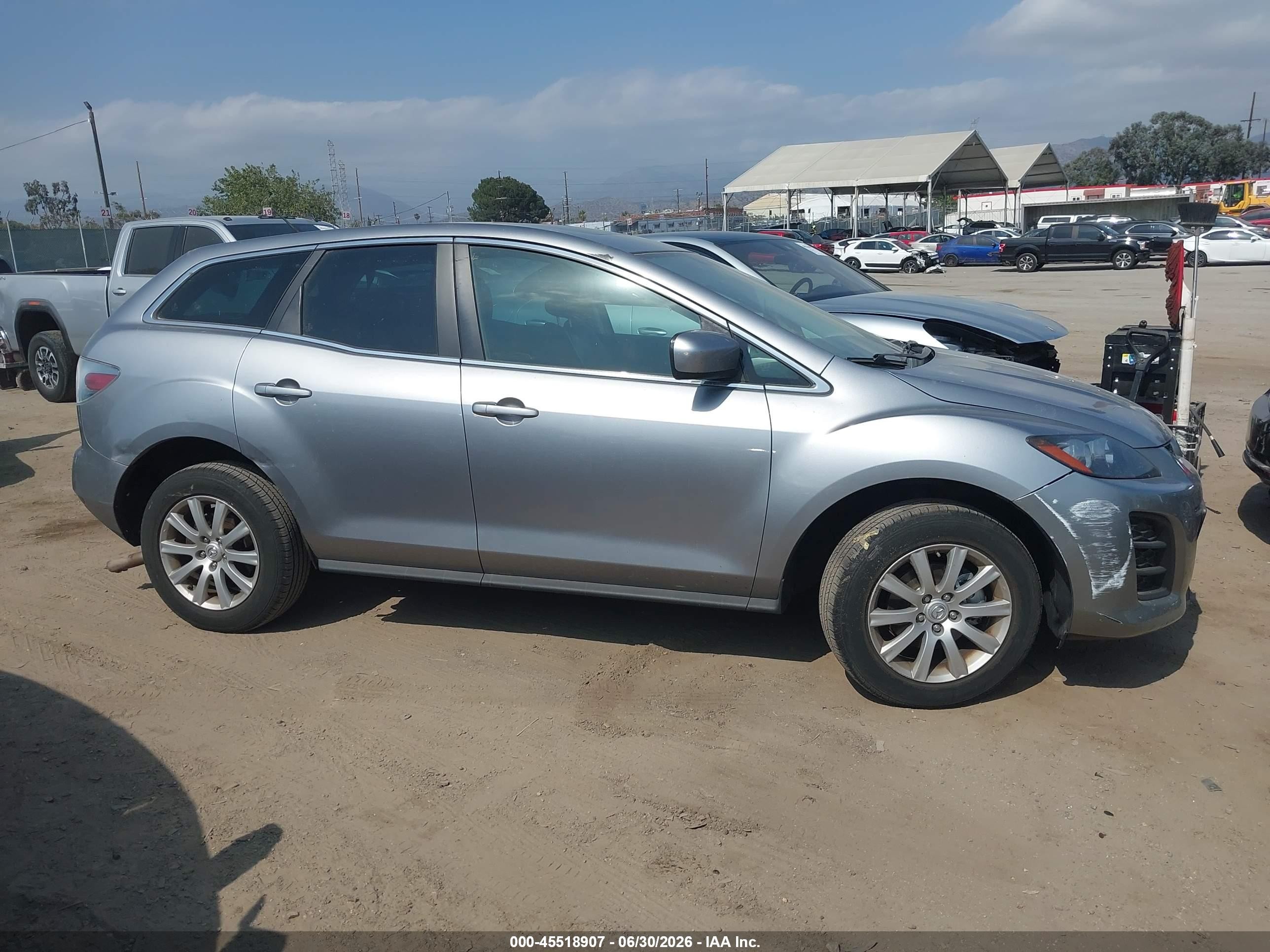 2011 Mazda Cx-7 I Touring Gray vin: JM3ER2C57B0390815