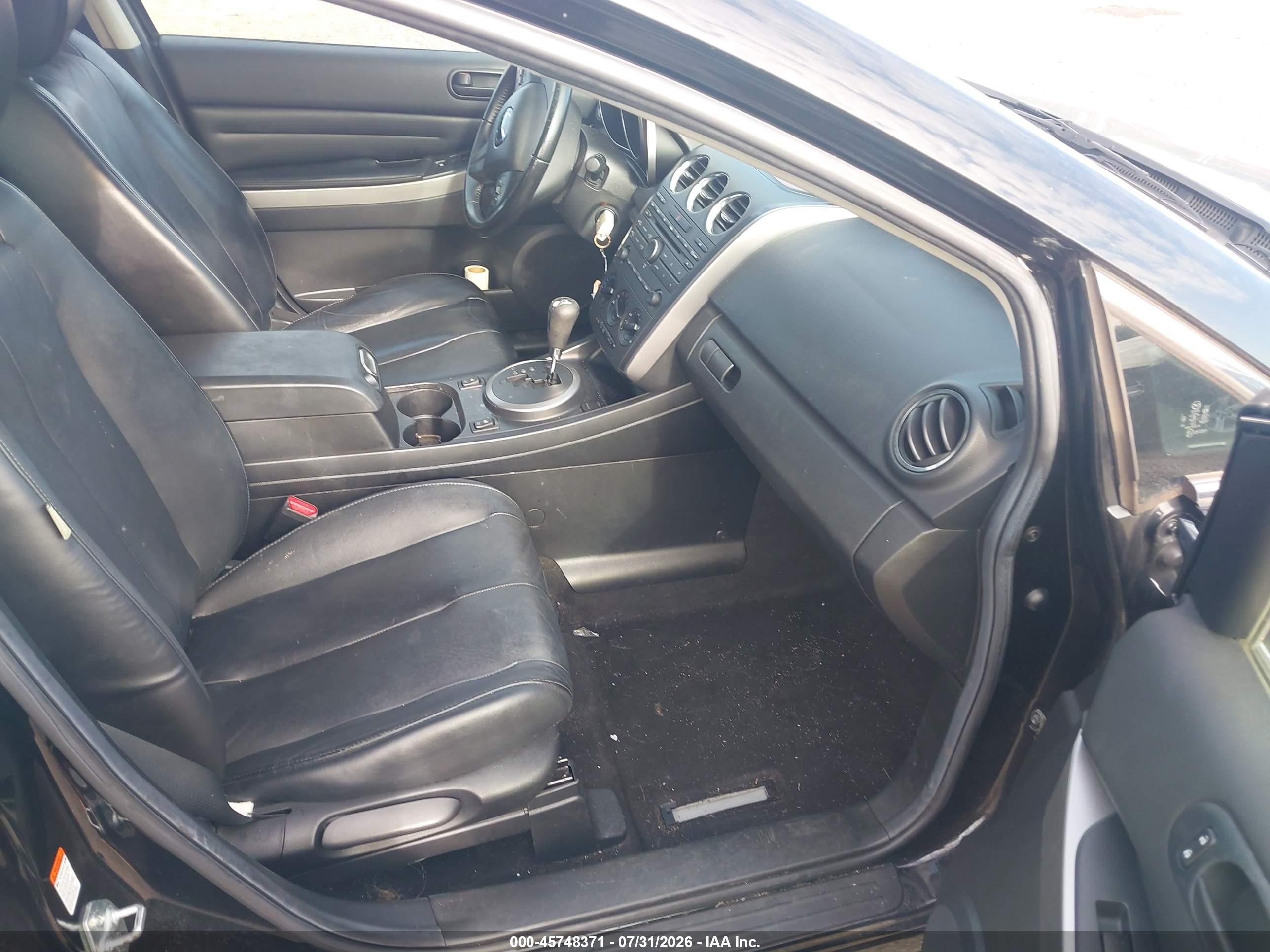 2011 Mazda Cx-7 S Touring Black vin: JM3ER2CL4B0371914
