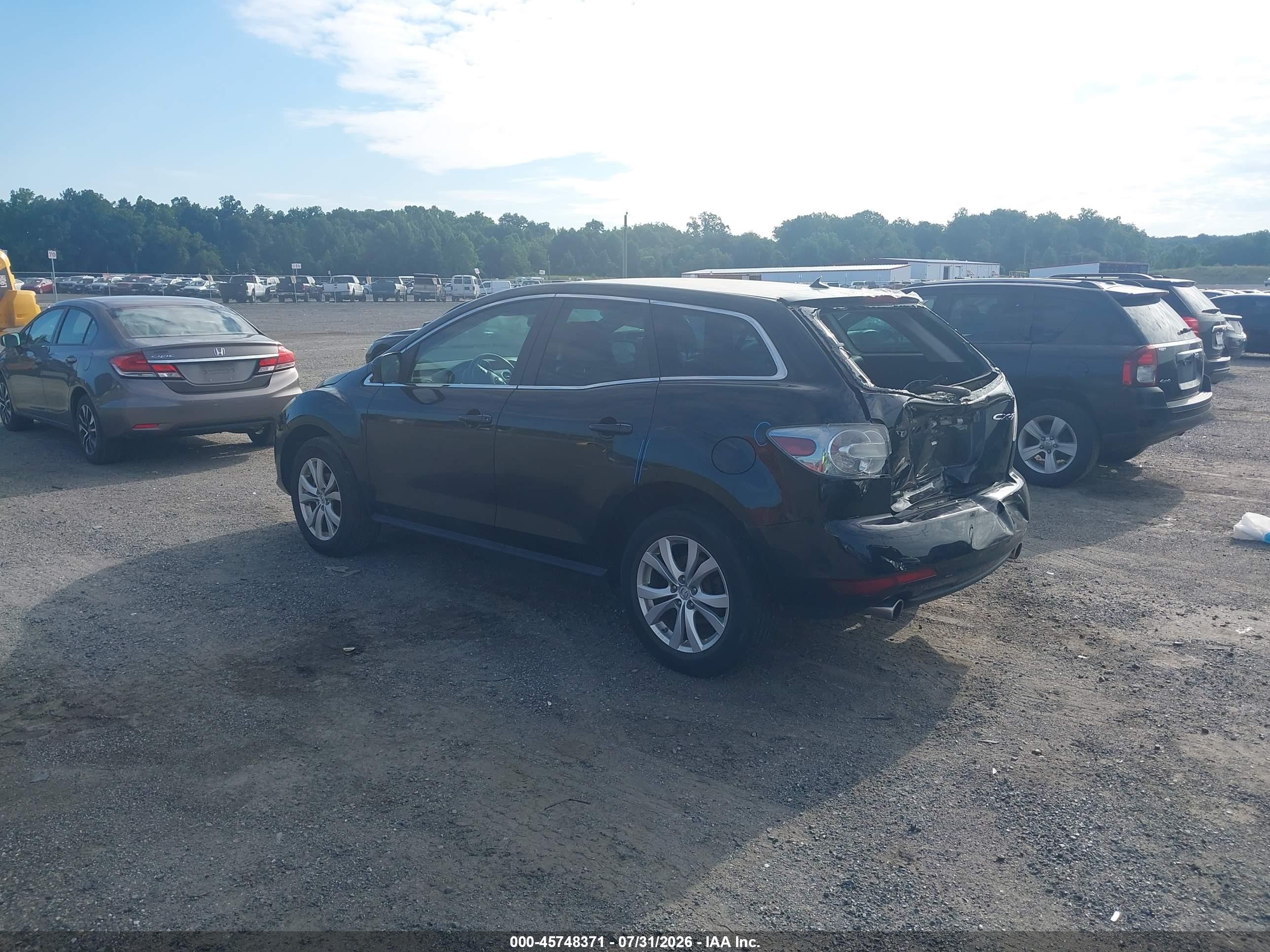 2011 Mazda Cx-7 S Touring Black vin: JM3ER2CL4B0371914