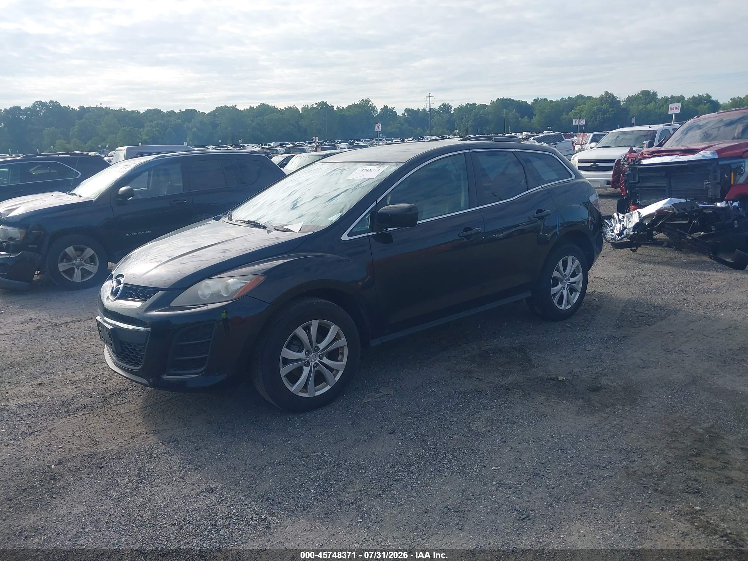 2011 Mazda Cx-7 S Touring Black vin: JM3ER2CL4B0371914