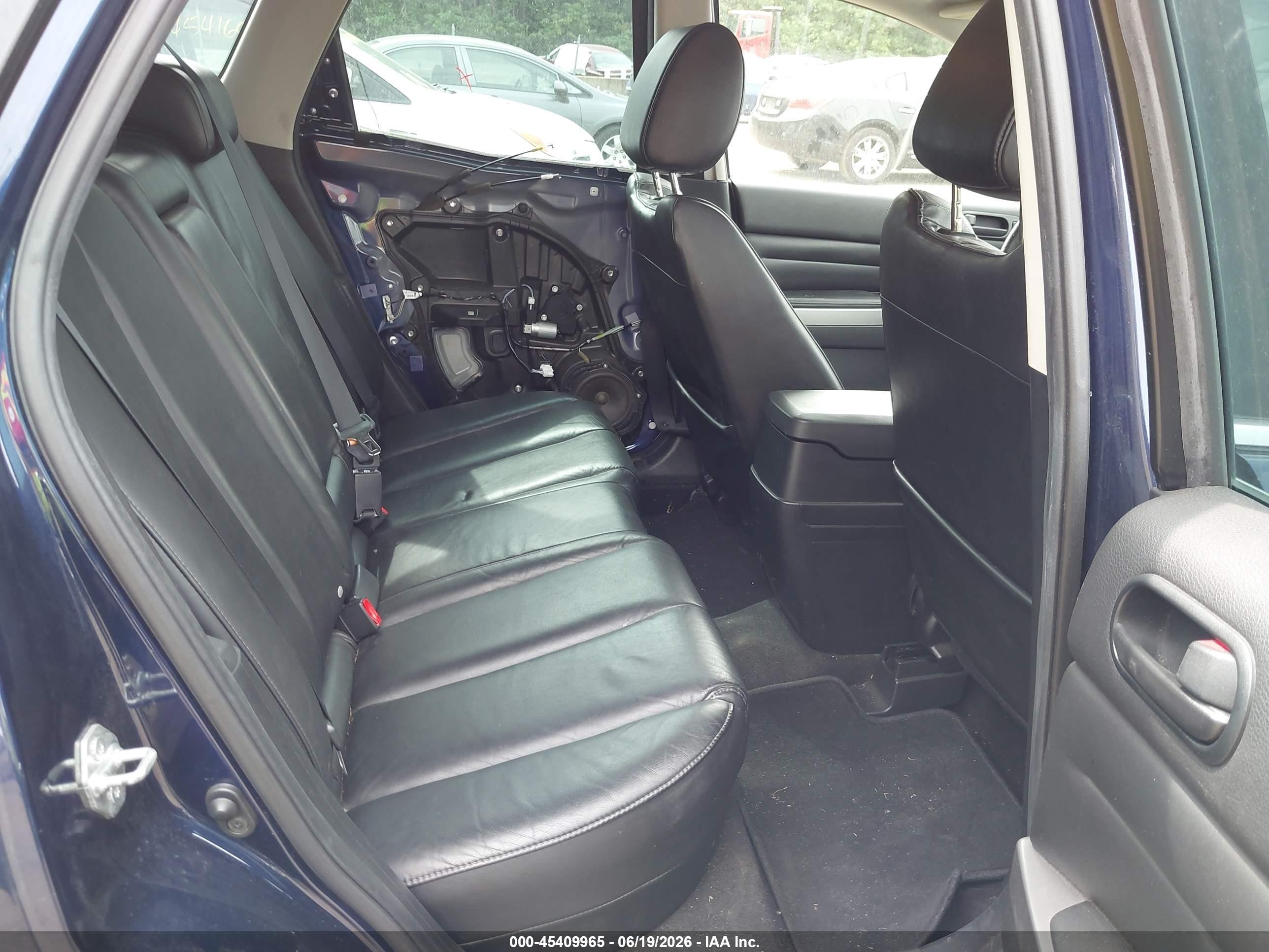 2011 Mazda Cx-7 I Touring Blue vin: JM3ER2CM0B0374608