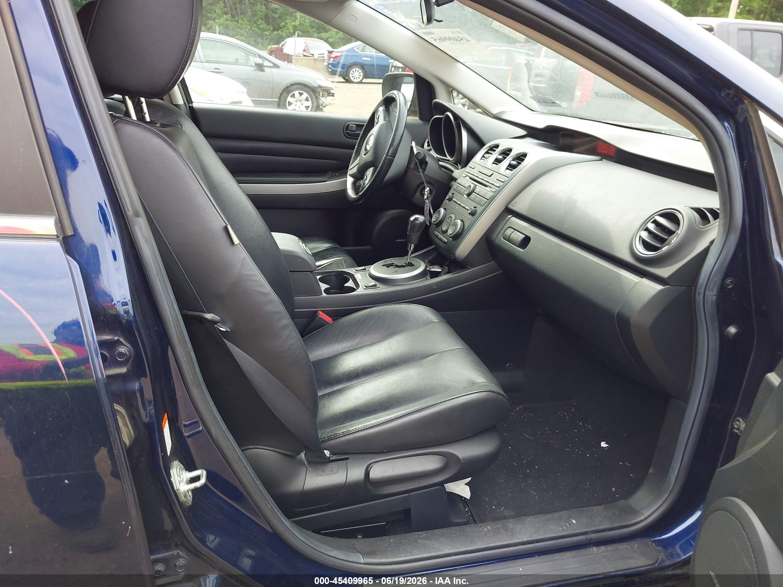 2011 Mazda Cx-7 I Touring Blue vin: JM3ER2CM0B0374608