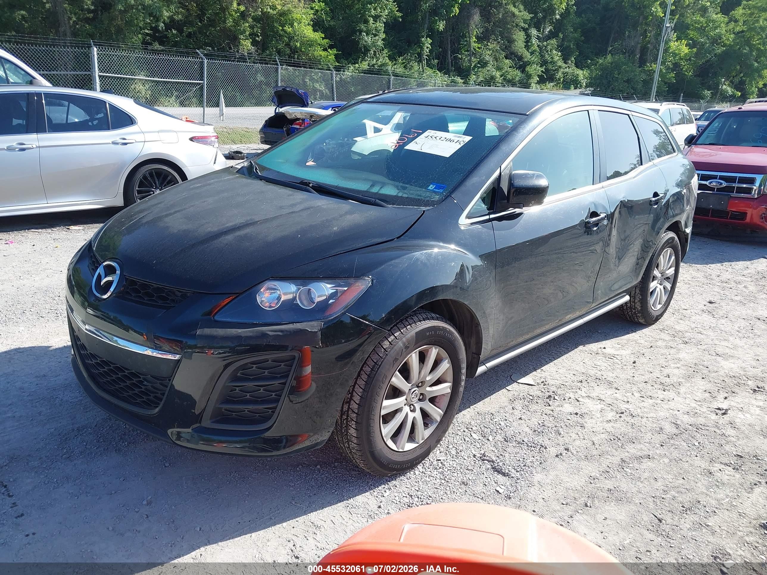 2011 Mazda Cx-7 I Touring Black vin: JM3ER2CM3B0386526