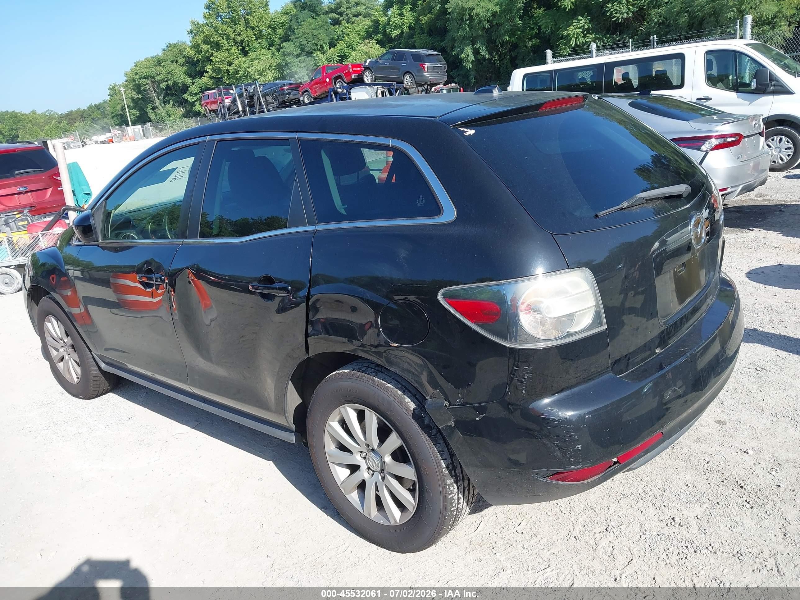 2011 Mazda Cx-7 I Touring Black vin: JM3ER2CM3B0386526