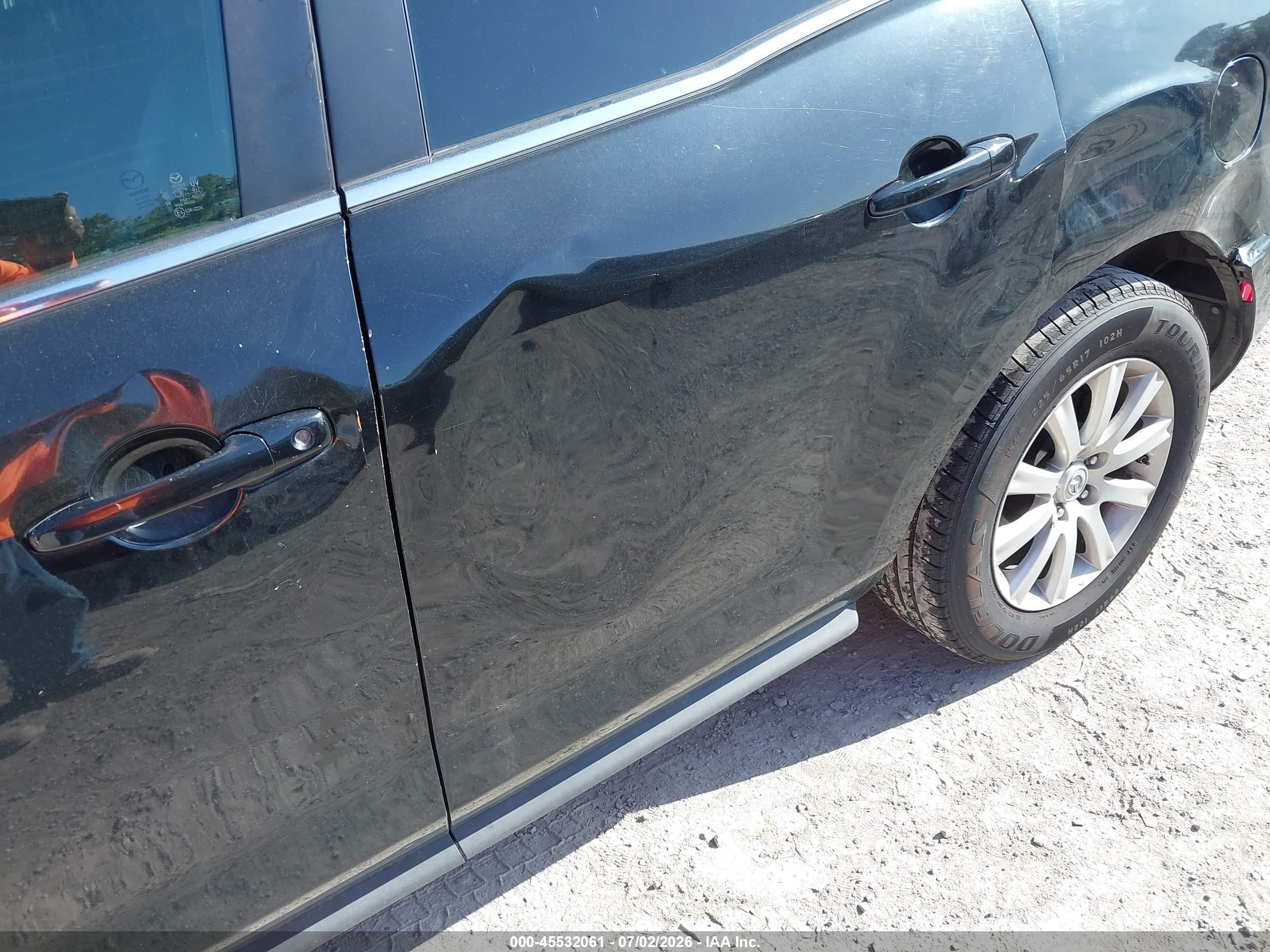 2011 Mazda Cx-7 I Touring Black vin: JM3ER2CM3B0386526