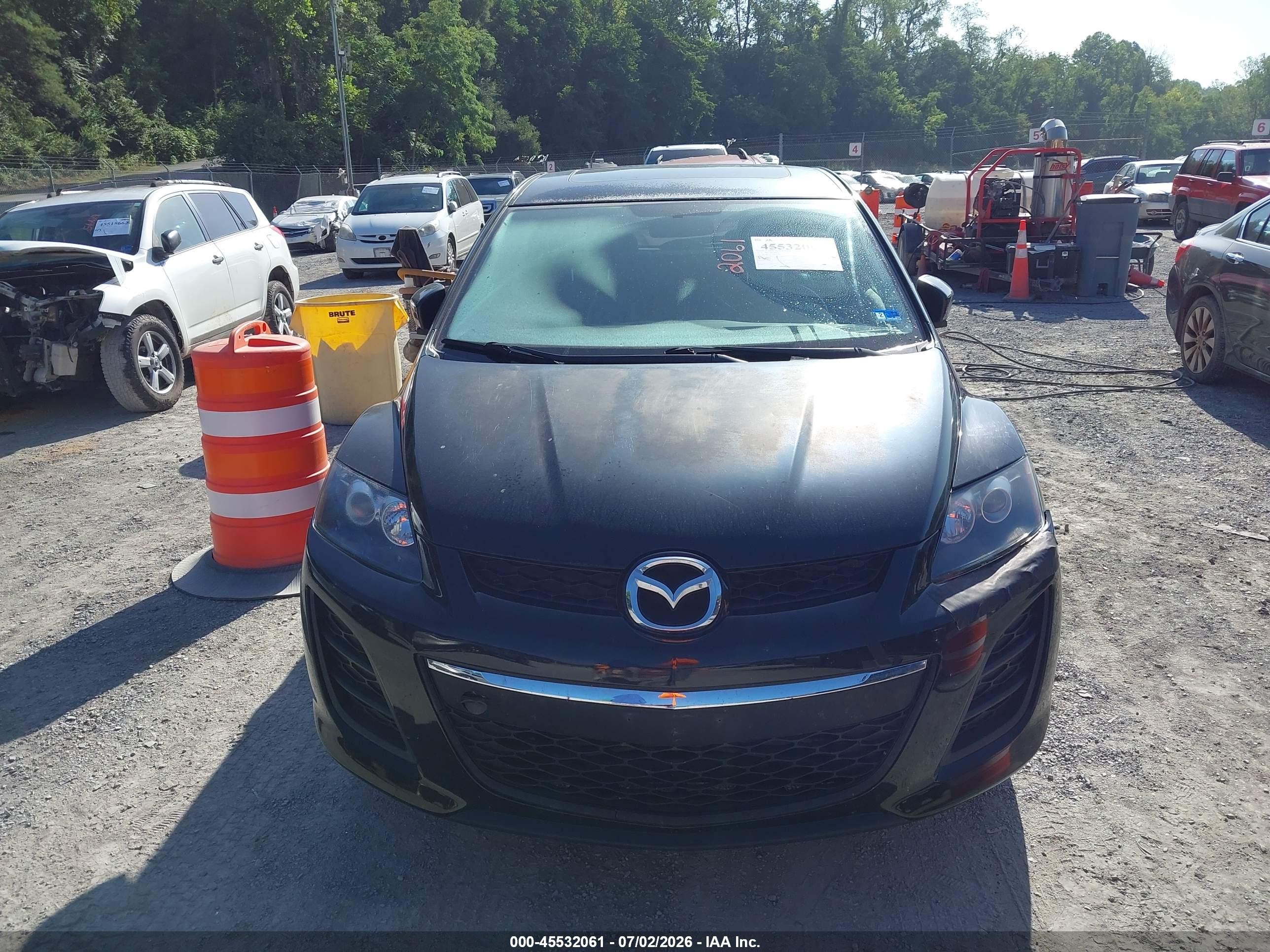 2011 Mazda Cx-7 I Touring Black vin: JM3ER2CM3B0386526