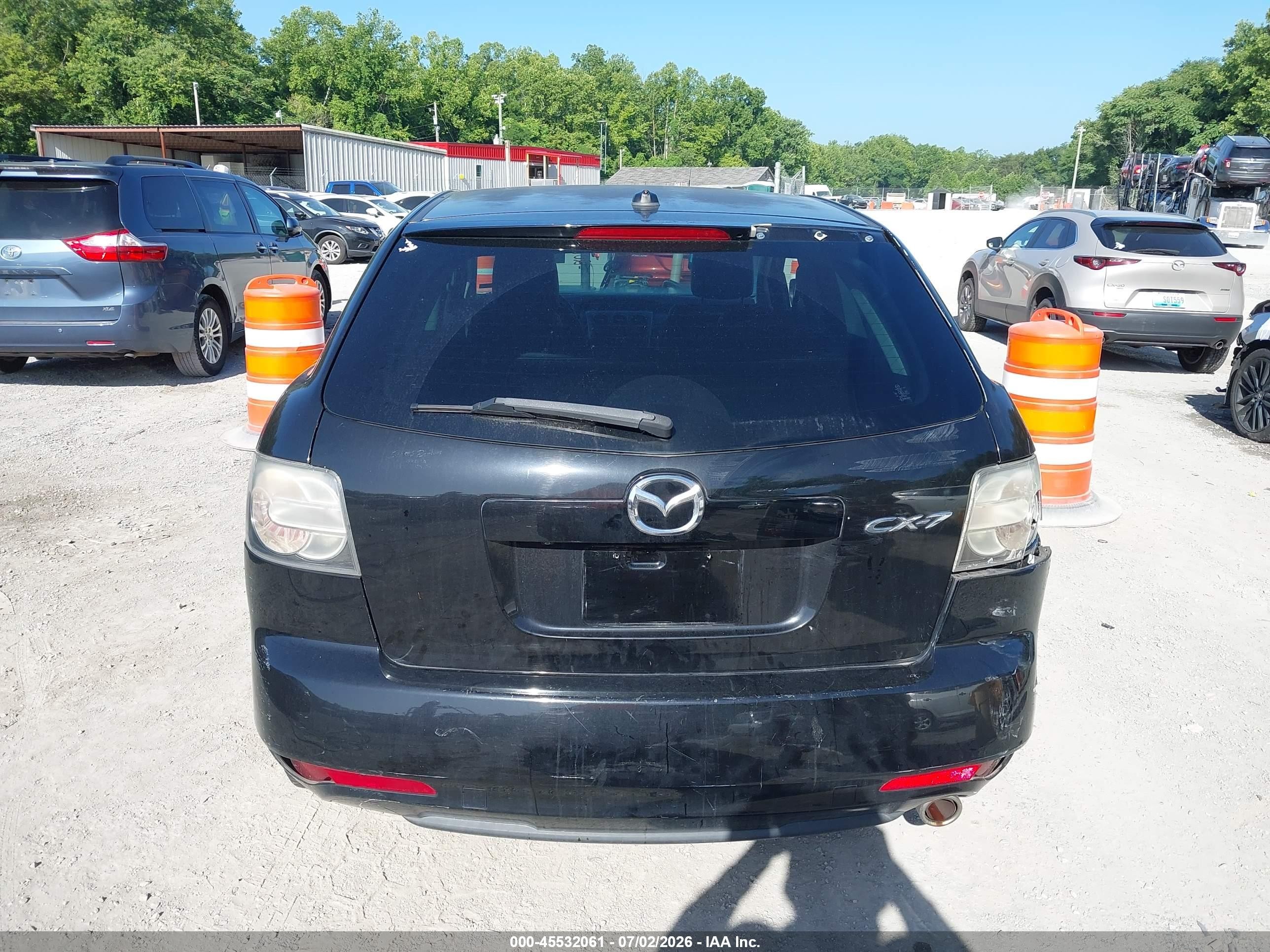2011 Mazda Cx-7 I Touring Black vin: JM3ER2CM3B0386526