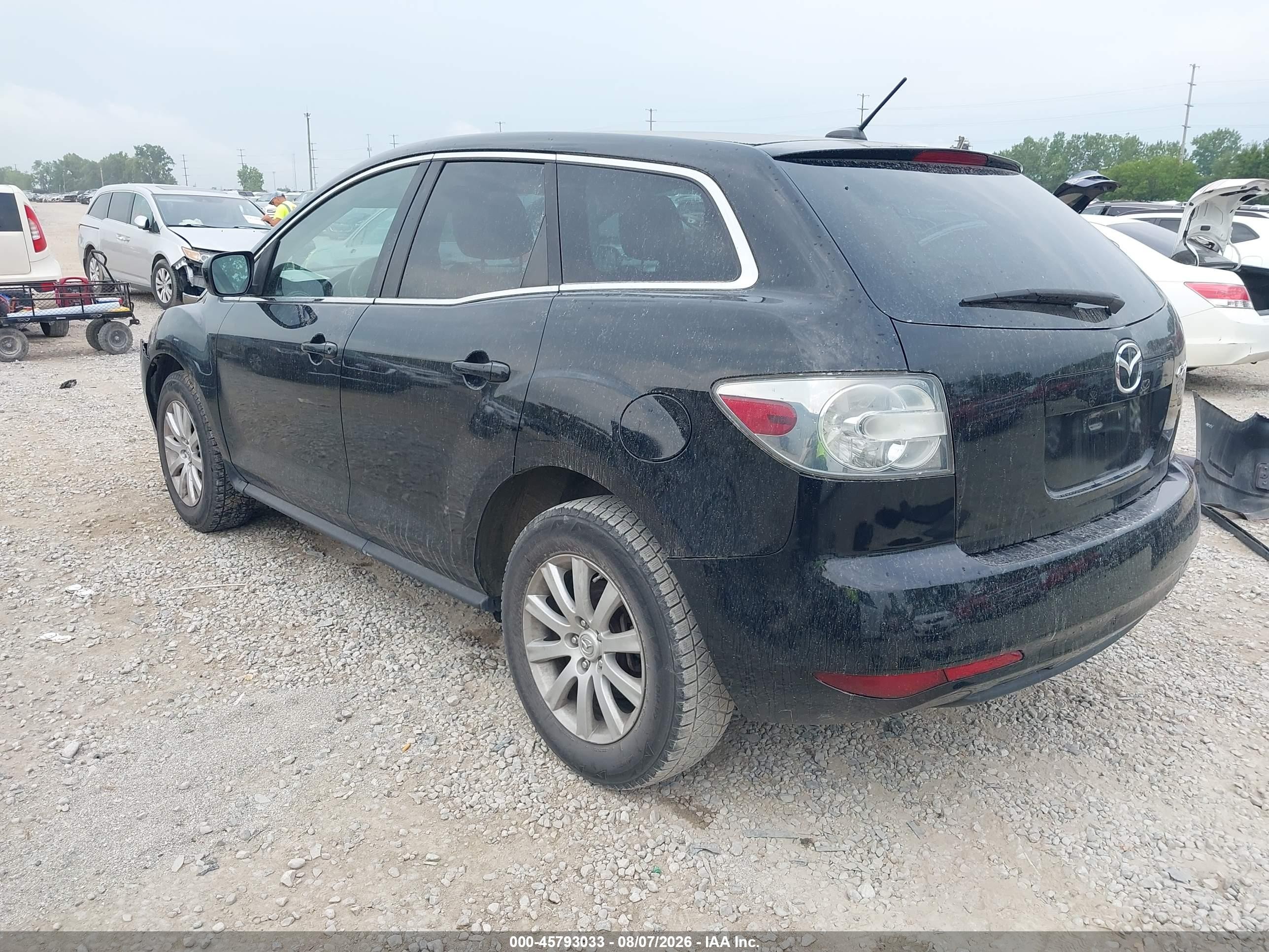 2011 Mazda Cx-7 I Touring Black vin: JM3ER2CM4B0373882