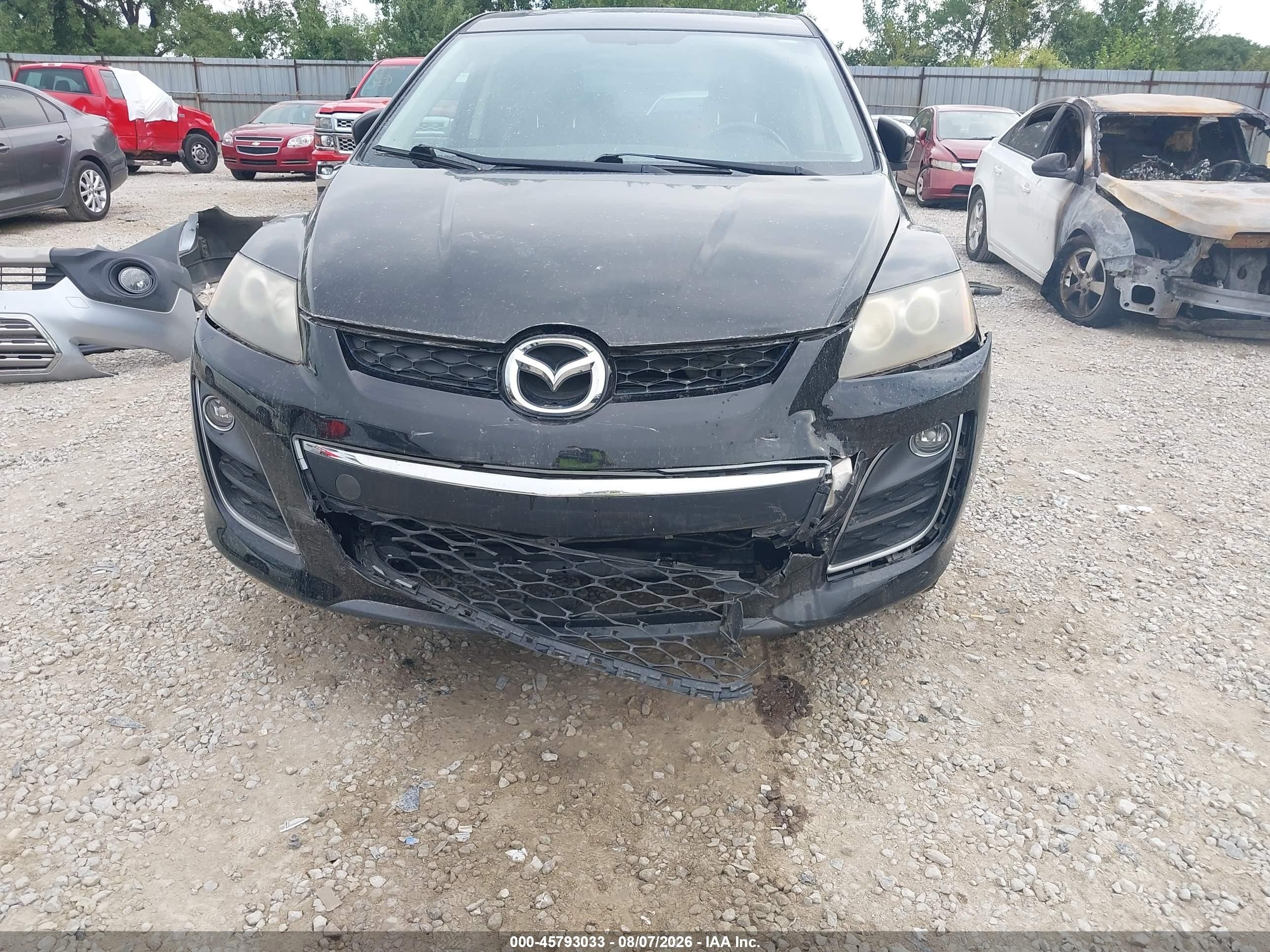 2011 Mazda Cx-7 I Touring Black vin: JM3ER2CM4B0373882
