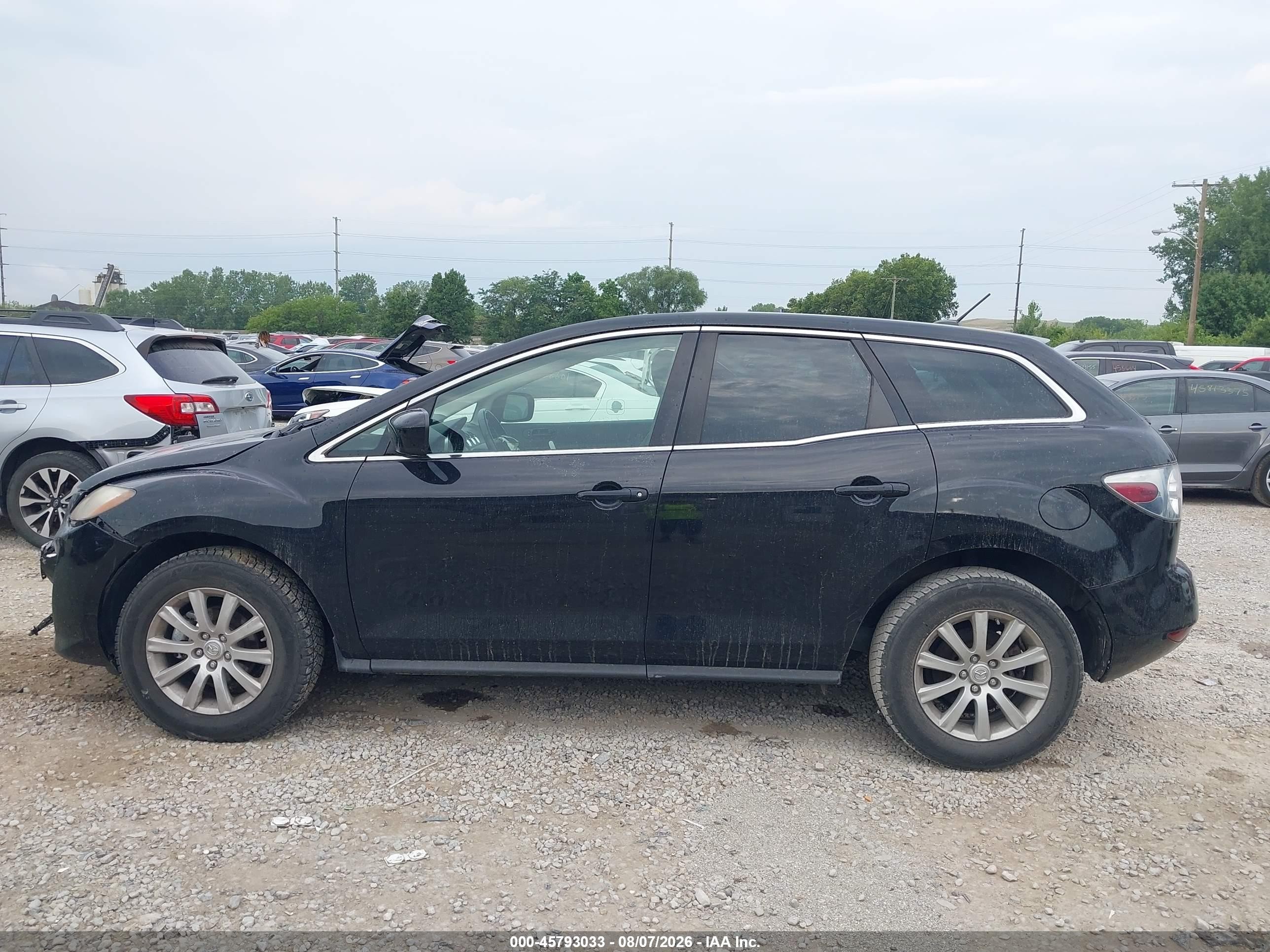 2011 Mazda Cx-7 I Touring Black vin: JM3ER2CM4B0373882