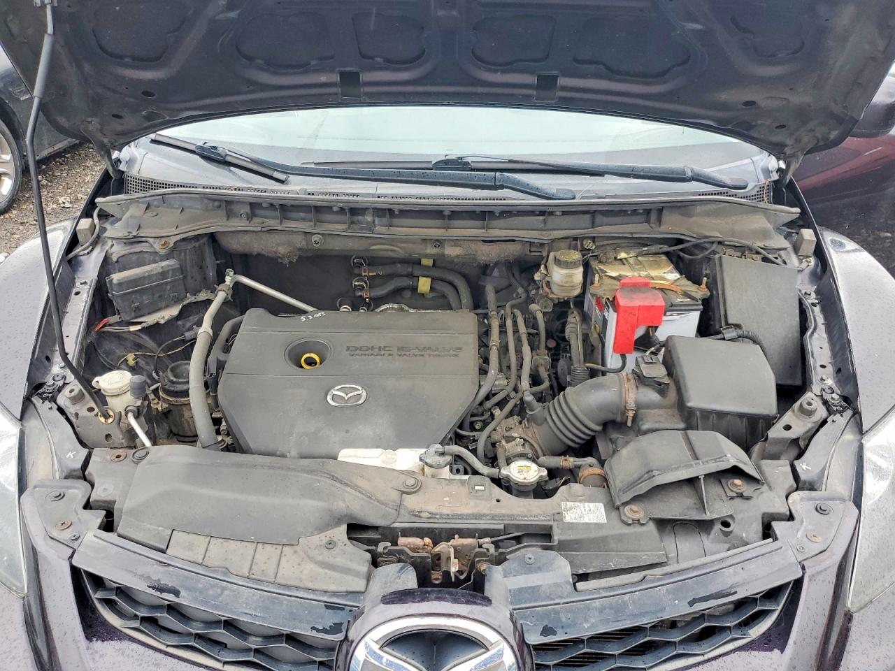 2011 Mazda Cx-7 Burgundy vin: JM3ER2CM7B0392684