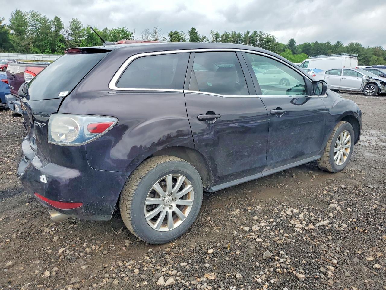 2011 Mazda Cx-7 Burgundy vin: JM3ER2CM7B0392684