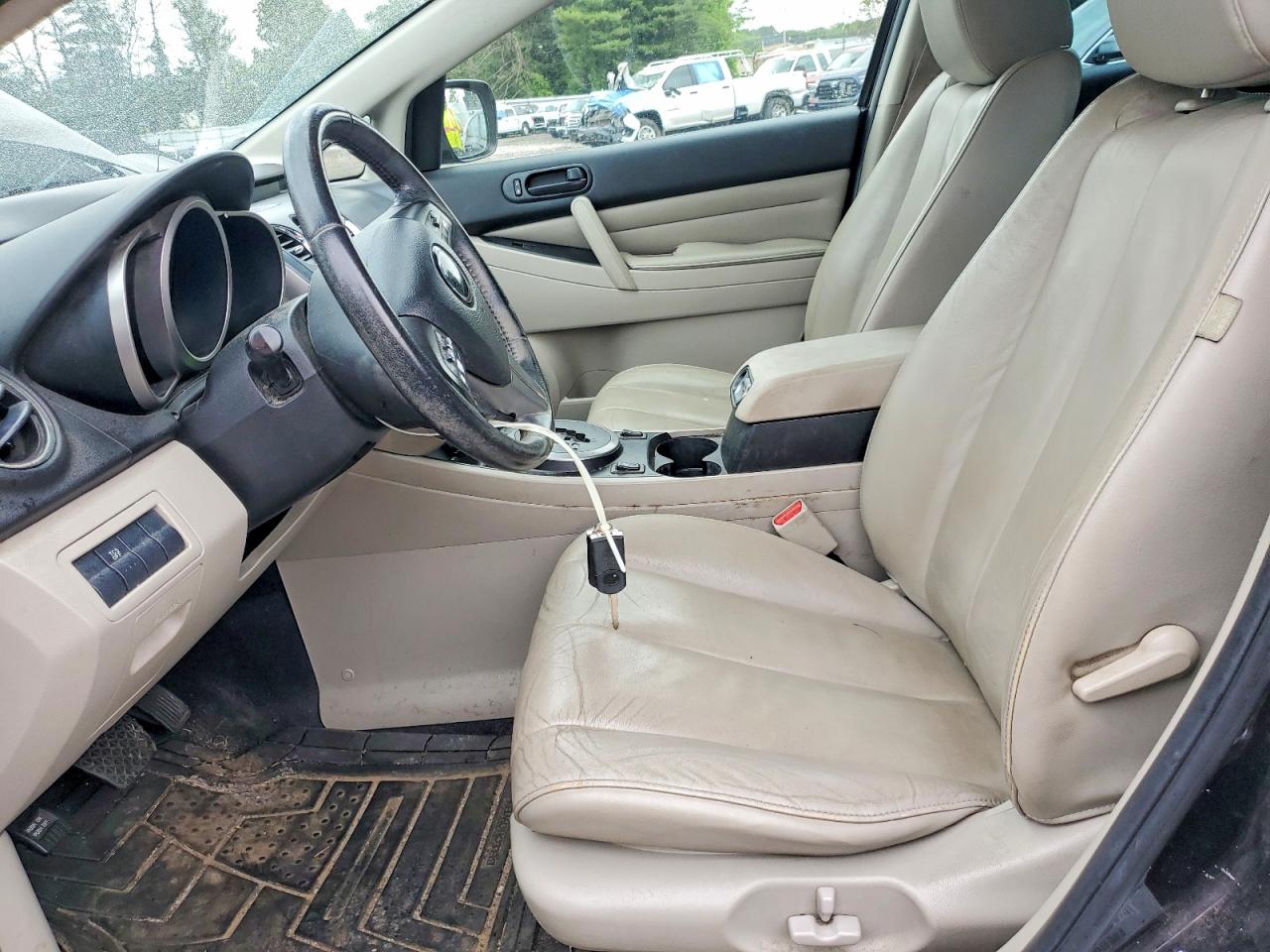 2011 Mazda Cx-7 Burgundy vin: JM3ER2CM7B0392684