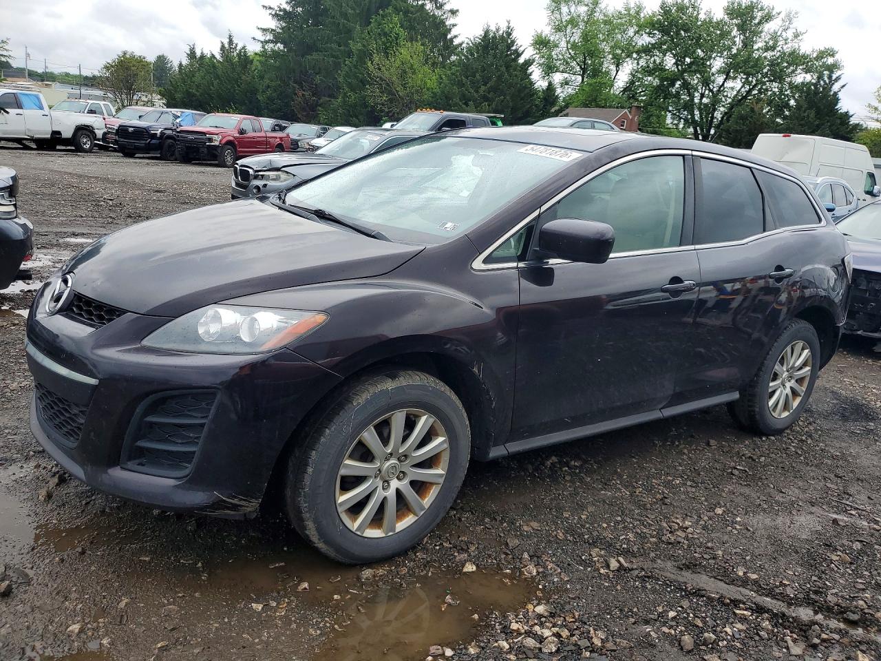 2011 Mazda Cx-7 Burgundy vin: JM3ER2CM7B0392684