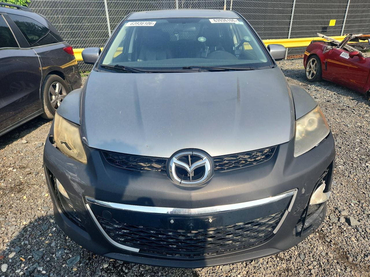 2011 Mazda Cx-7 Touring Silver vin: JM3ER2CM8B0404812