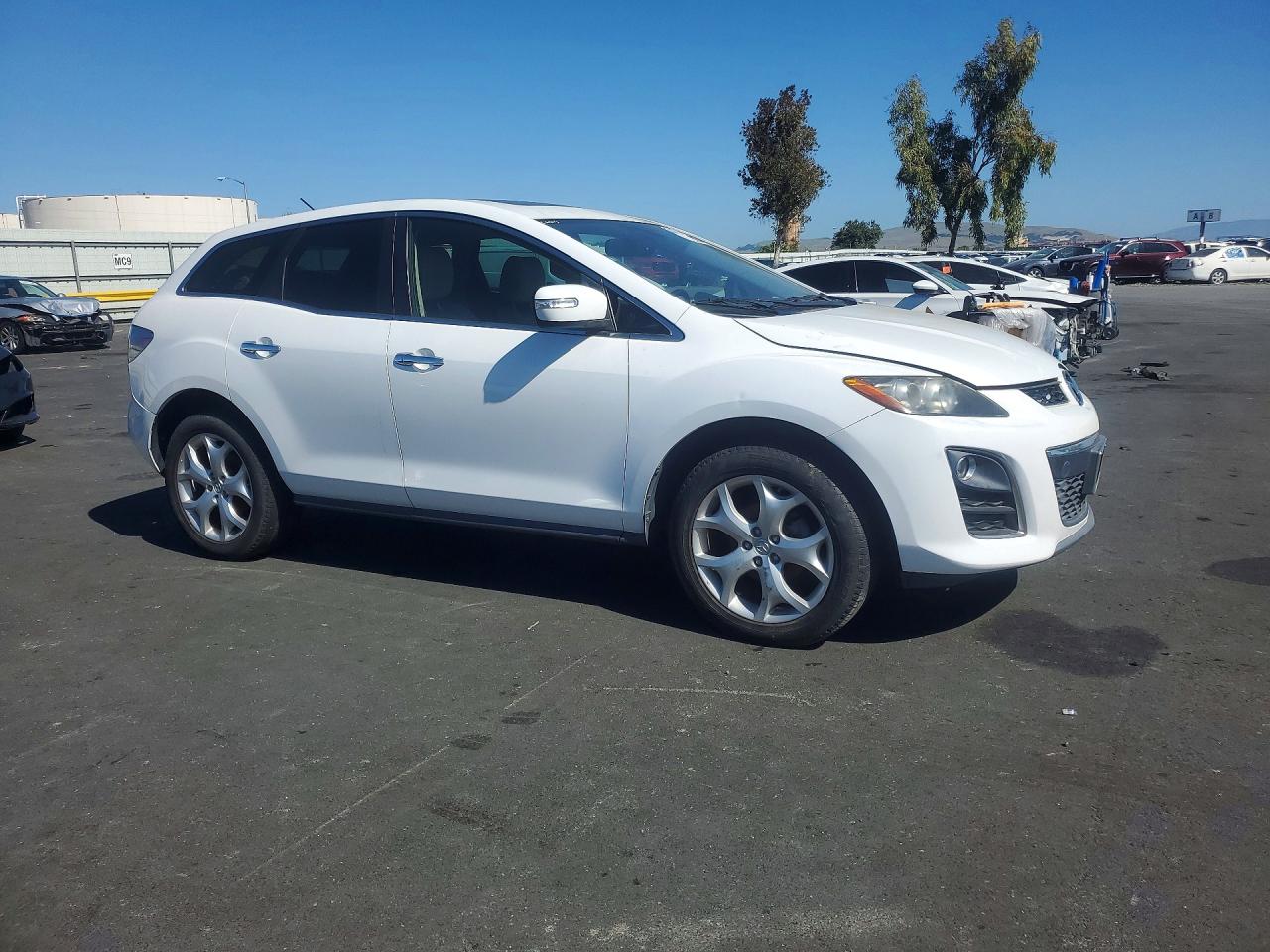 2011 Mazda Cx-7 White vin: JM3ER2DL8B0383191