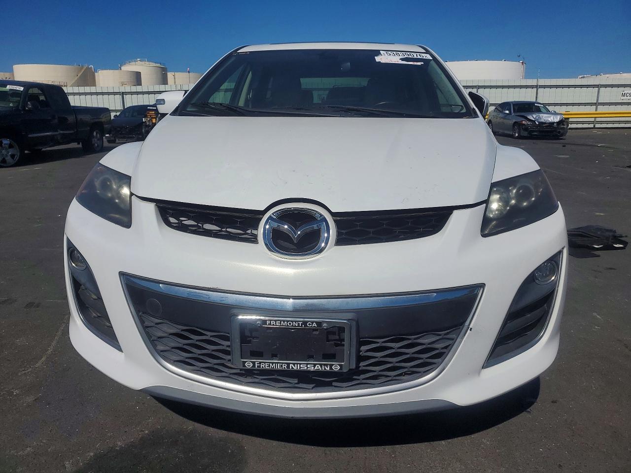 2011 Mazda Cx-7 White vin: JM3ER2DL8B0383191