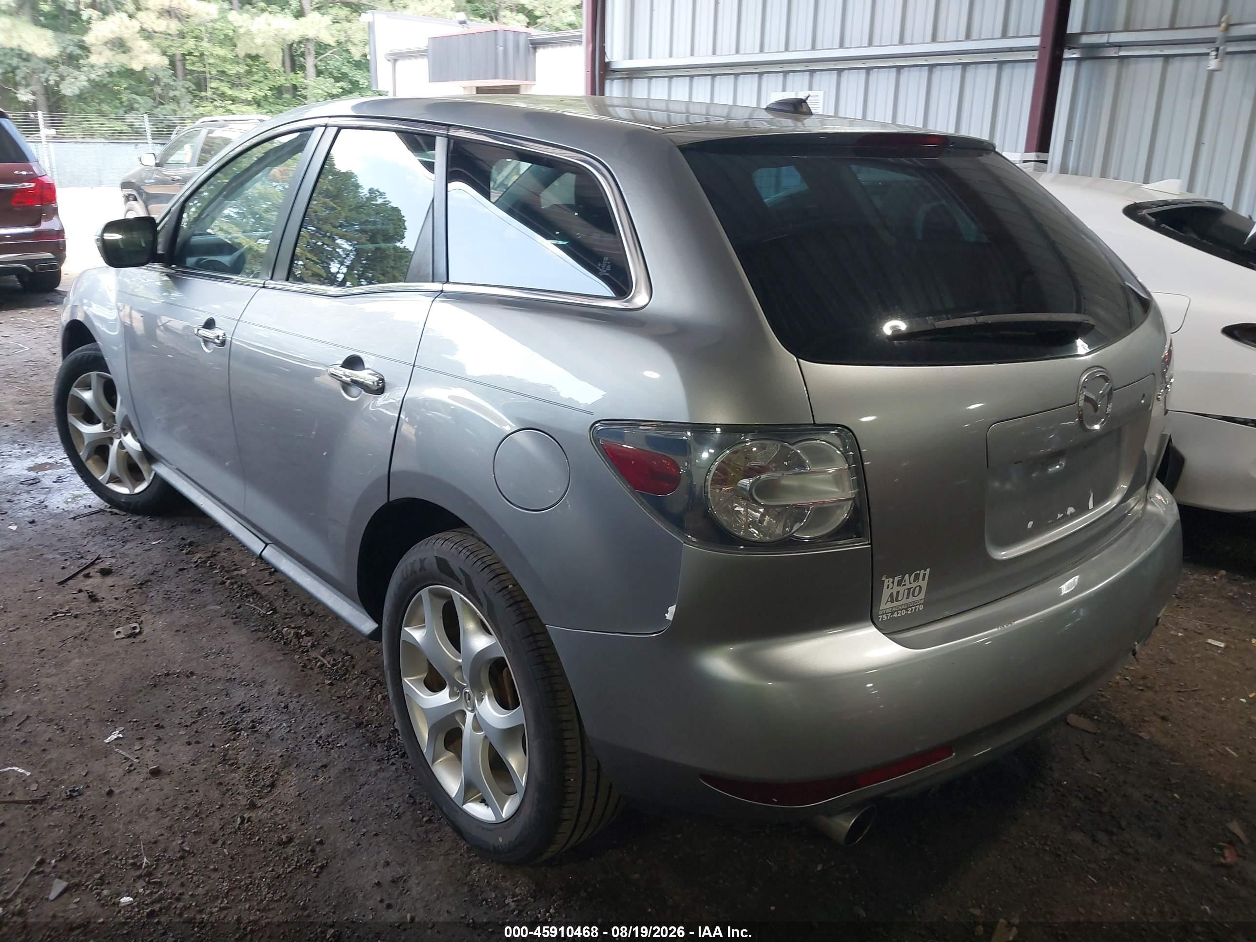 2010 Mazda Cx-7 S Grand Touring Gray vin: JM3ER2W30A0302356