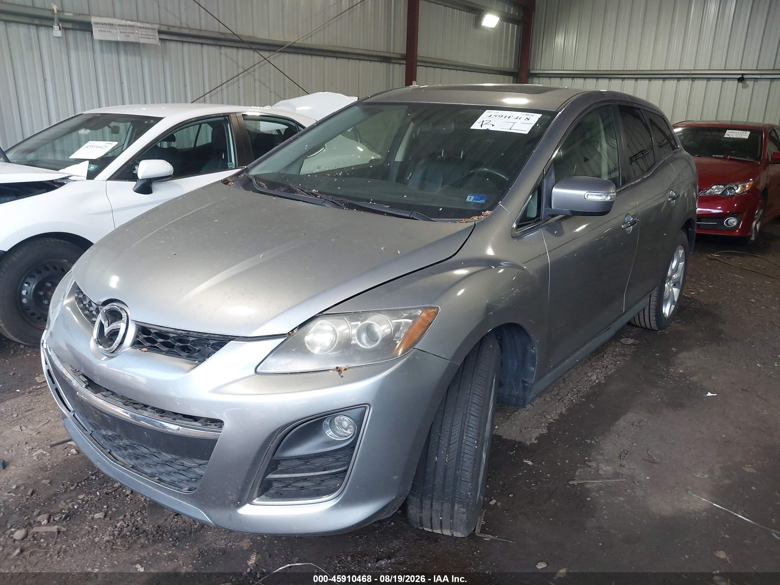 2010 Mazda Cx-7 S Grand Touring Gray vin: JM3ER2W30A0302356