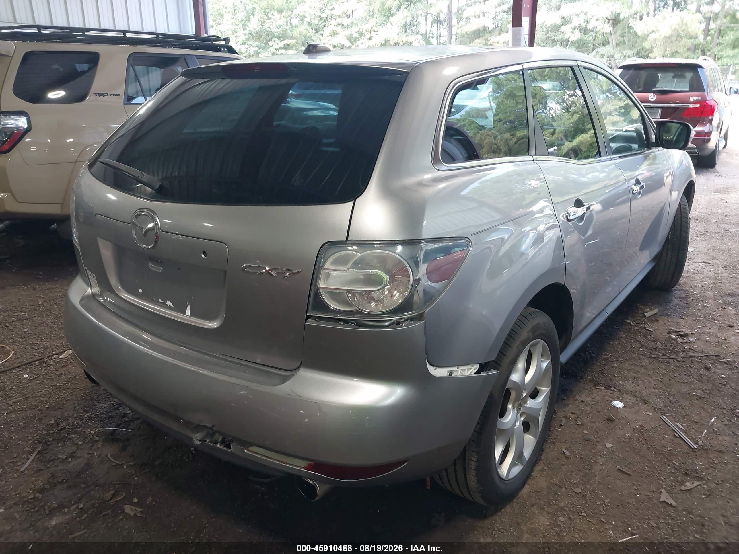 2010 Mazda Cx-7 S Grand Touring Gray vin: JM3ER2W30A0302356