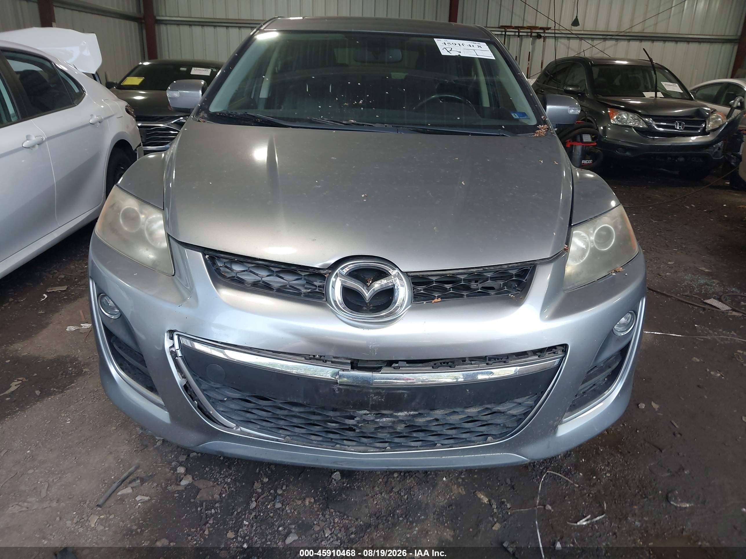 2010 Mazda Cx-7 S Grand Touring Gray vin: JM3ER2W30A0302356