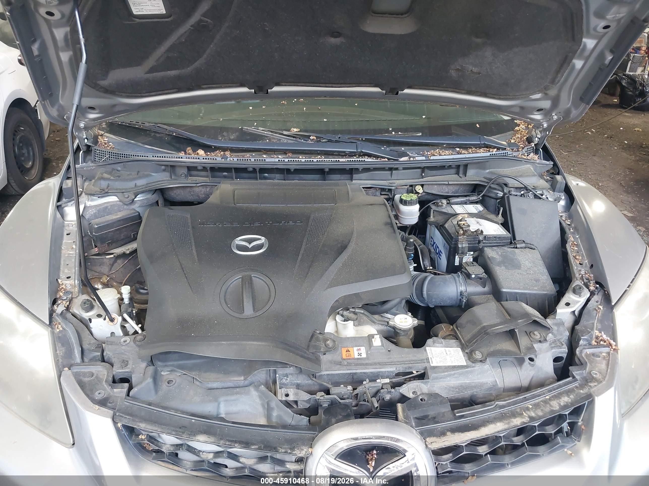 2010 Mazda Cx-7 S Grand Touring Gray vin: JM3ER2W30A0302356