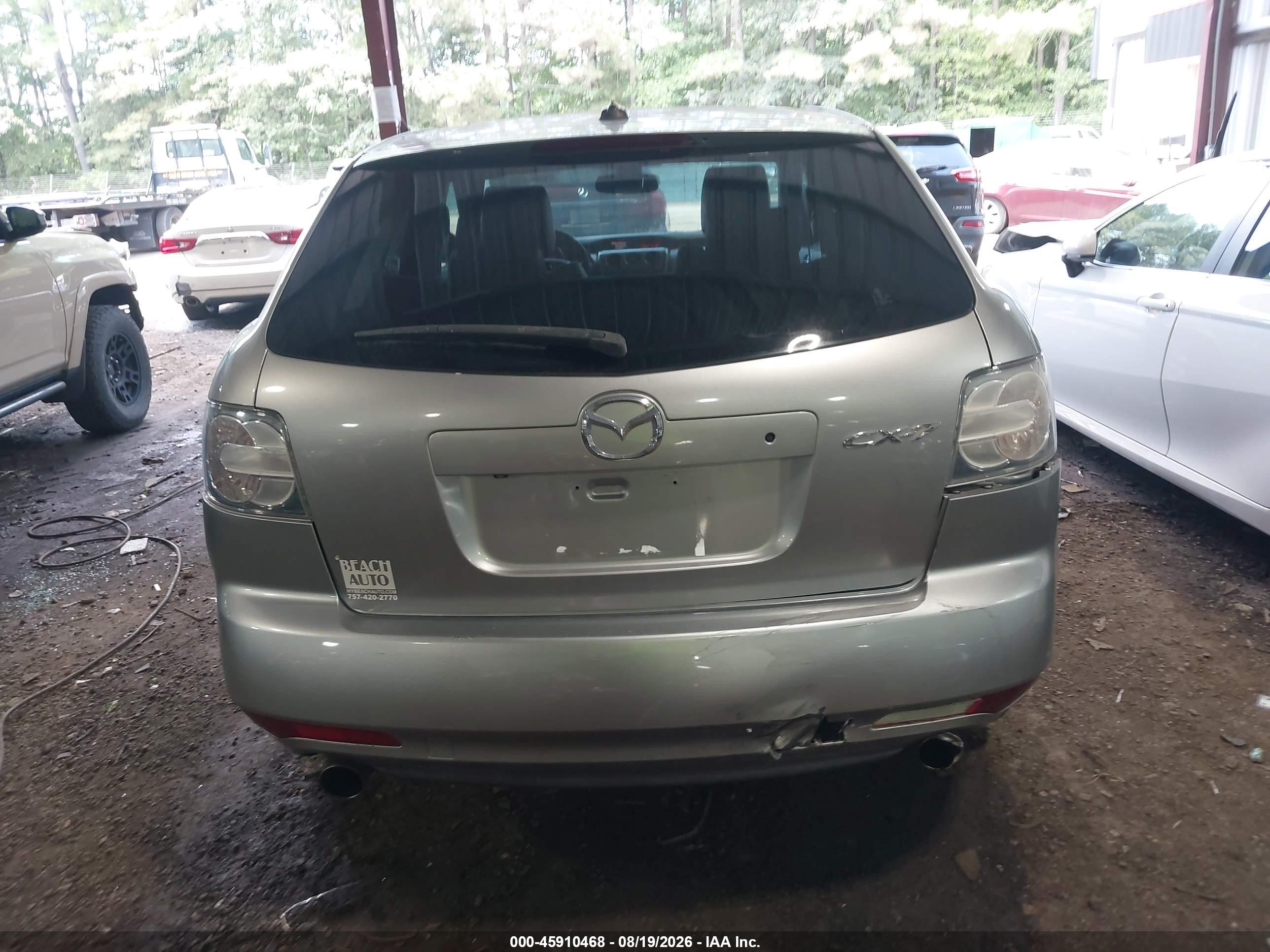 2010 Mazda Cx-7 S Grand Touring Gray vin: JM3ER2W30A0302356