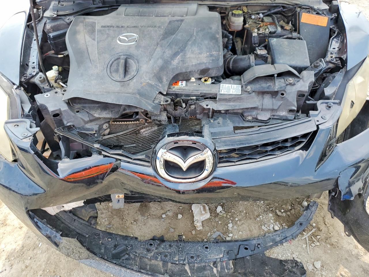 2010 Mazda Cx-7 Черный vin: JM3ER2W31A0302057