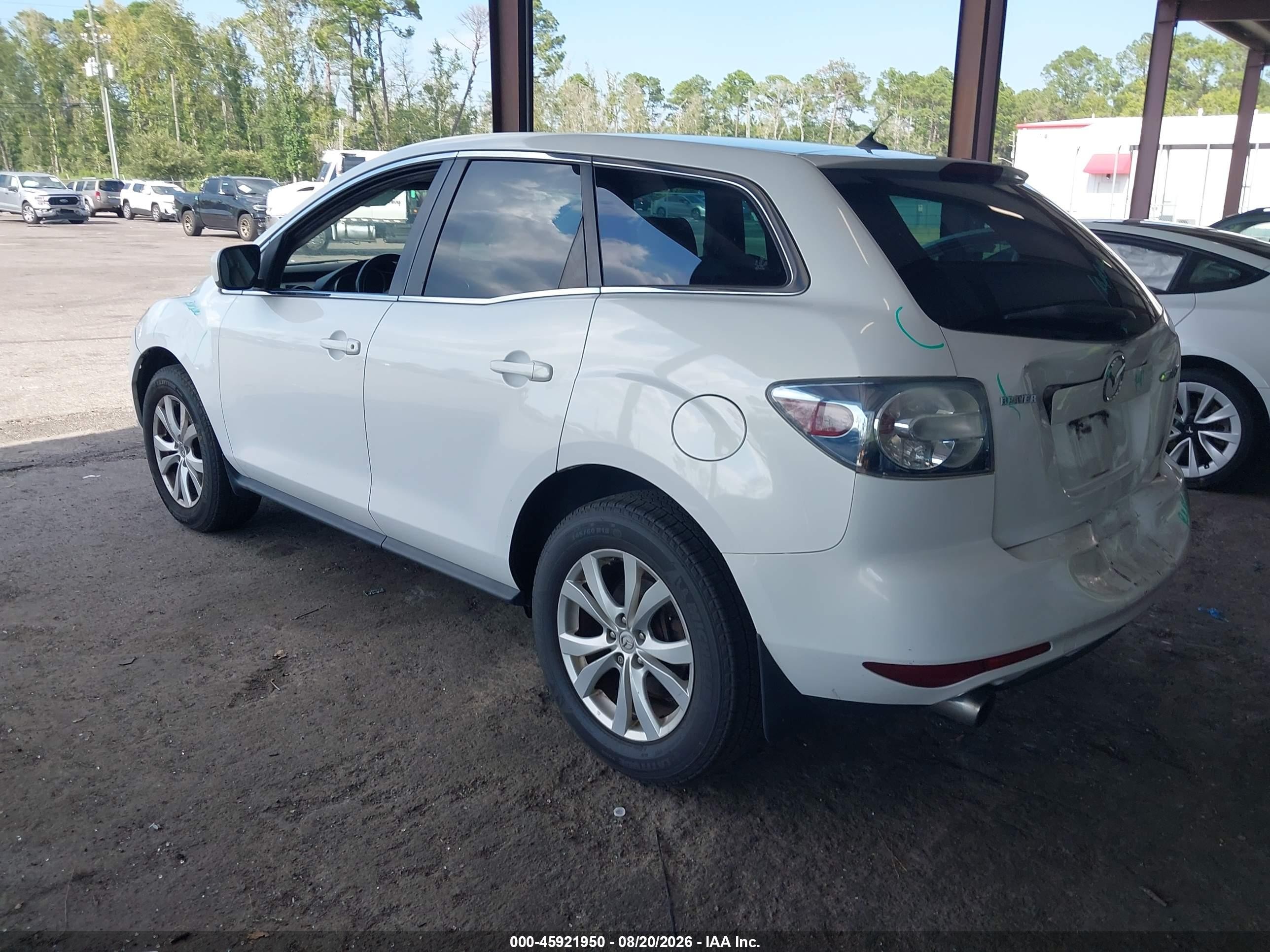 2010 Mazda Cx-7 S Touring White vin: JM3ER2W32A0350540