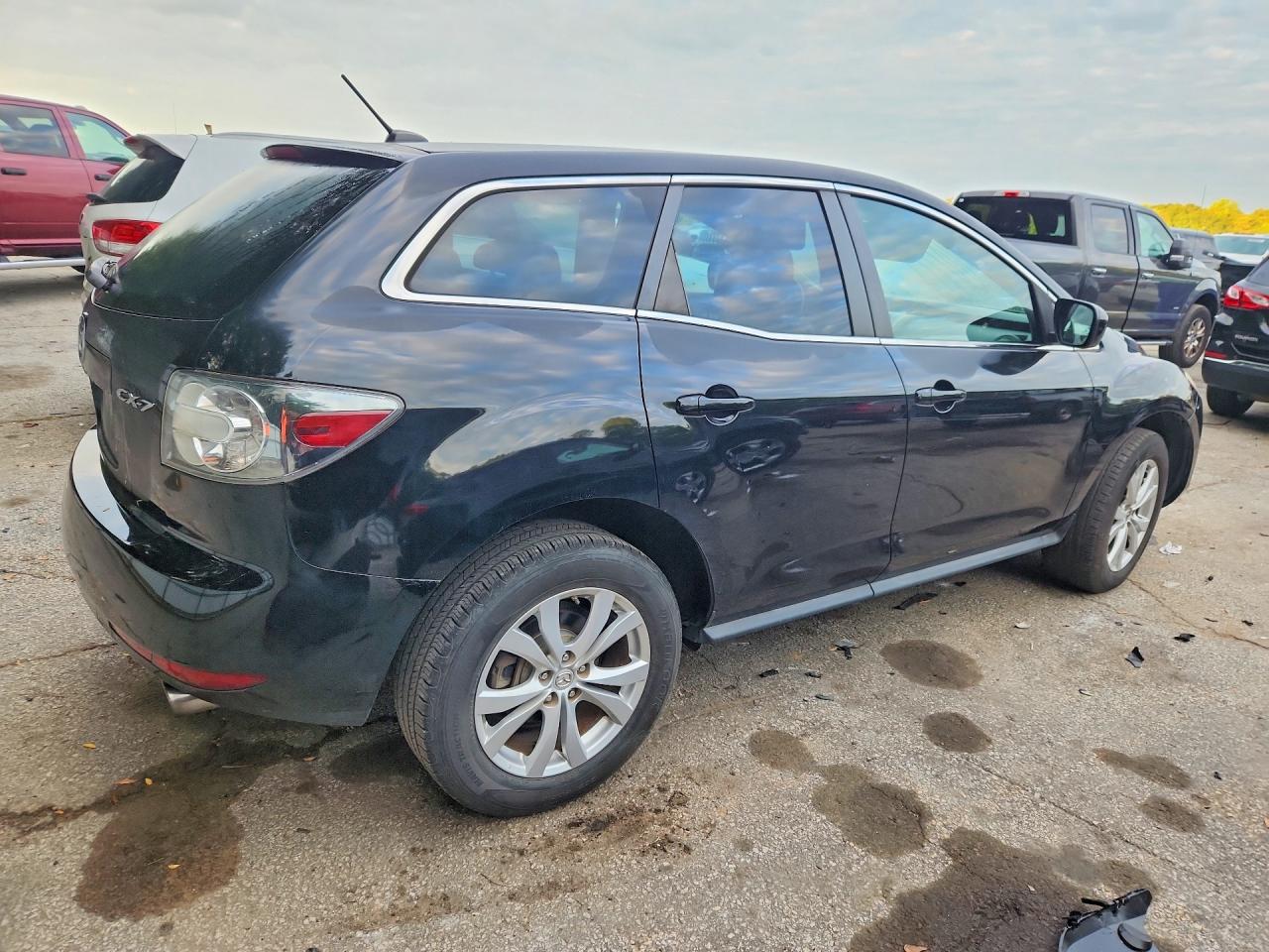 2010 Mazda Cx-7 Black vin: JM3ER2W33A0304991
