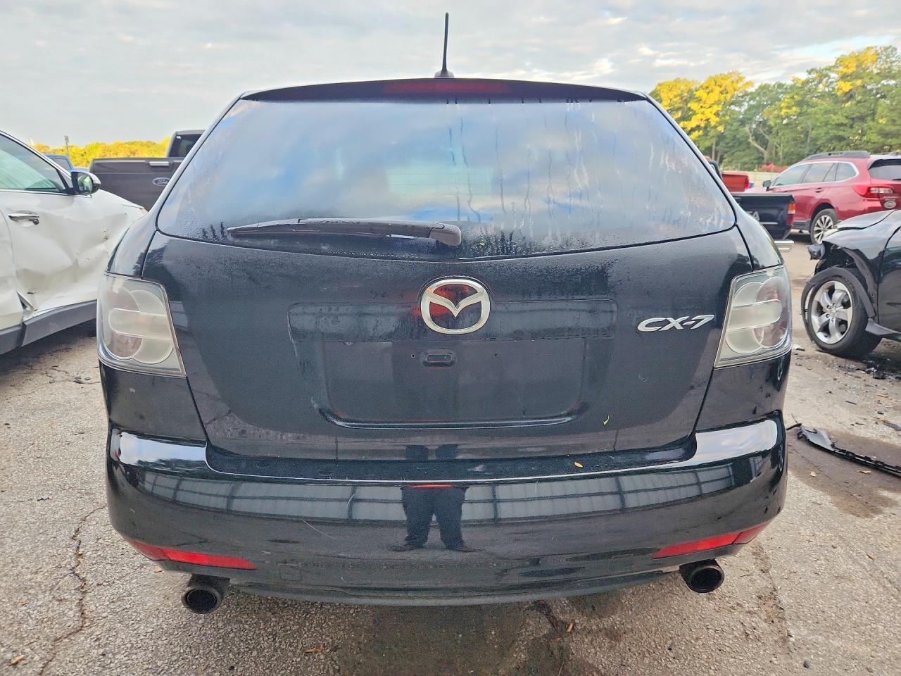 2010 Mazda Cx-7 Black vin: JM3ER2W33A0304991