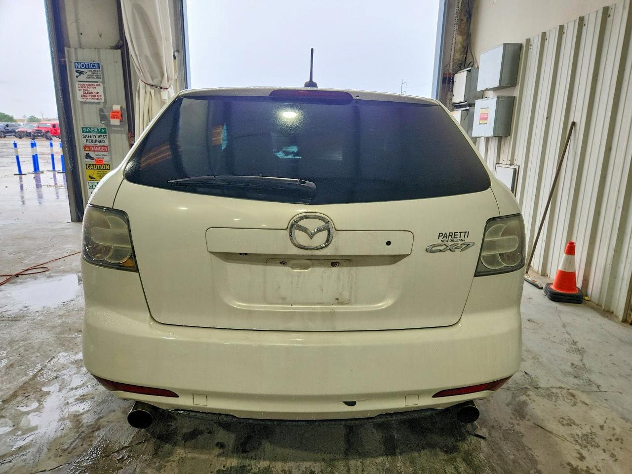 2010 Mazda Cx-7 Белый vin: JM3ER2W33A0329096