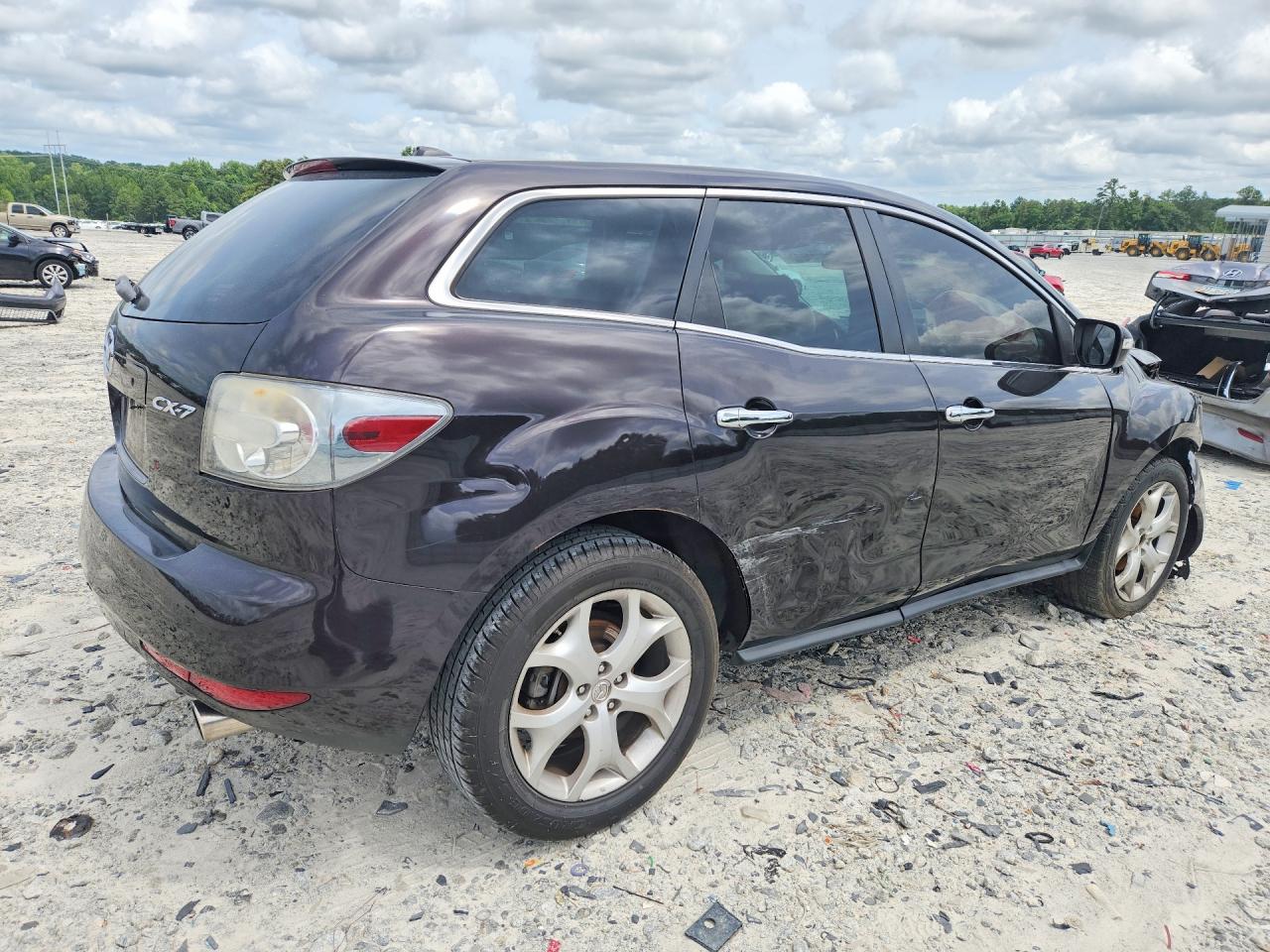 2010 Mazda Cx-7 Black vin: JM3ER2W34A0350961