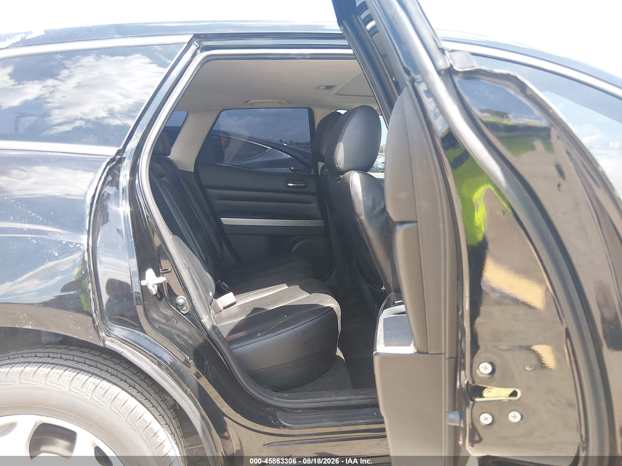 2010 Mazda Cx-7 S Grand Touring Black vin: JM3ER2W35A0340049