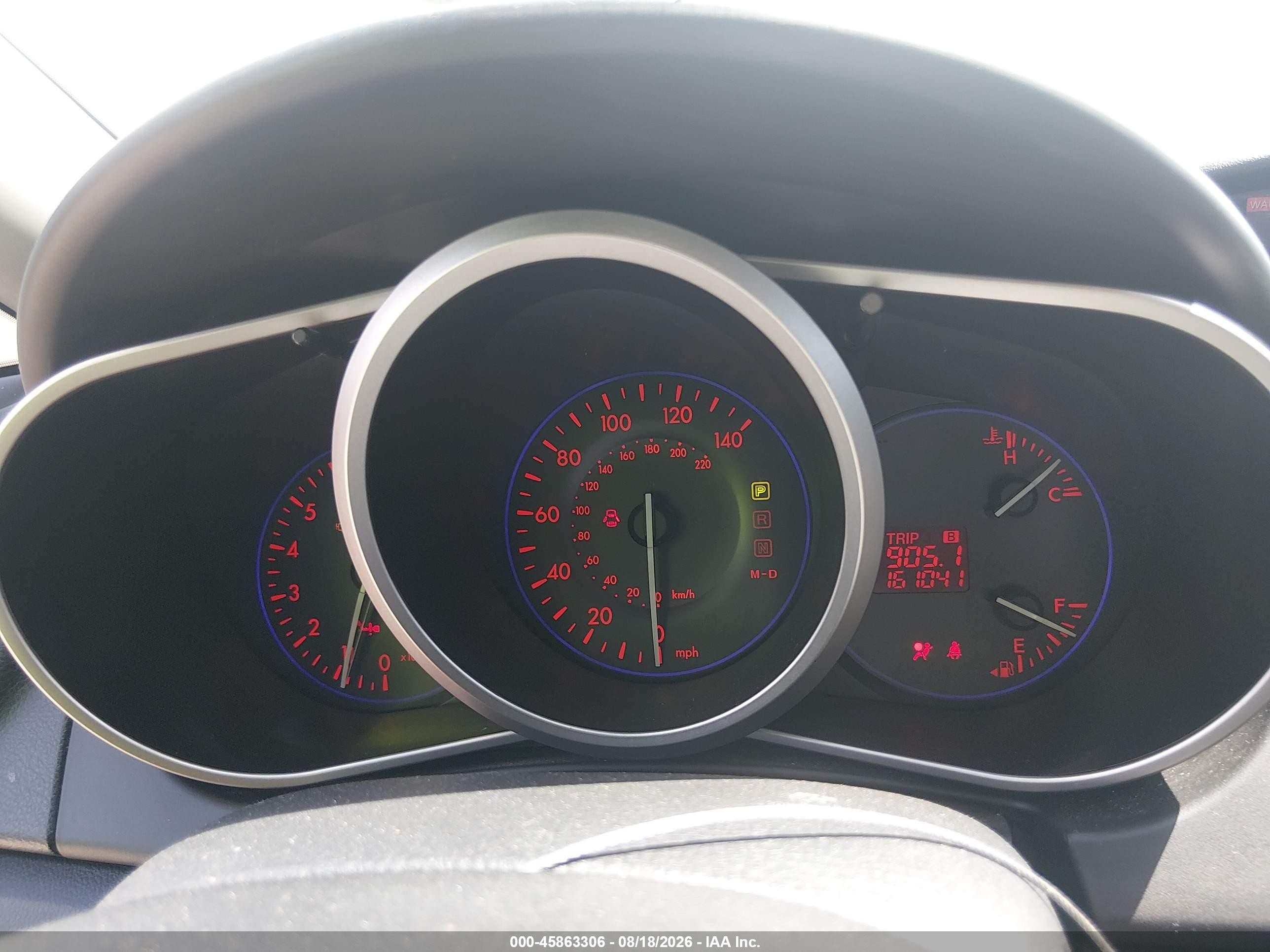2010 Mazda Cx-7 S Grand Touring Black vin: JM3ER2W35A0340049