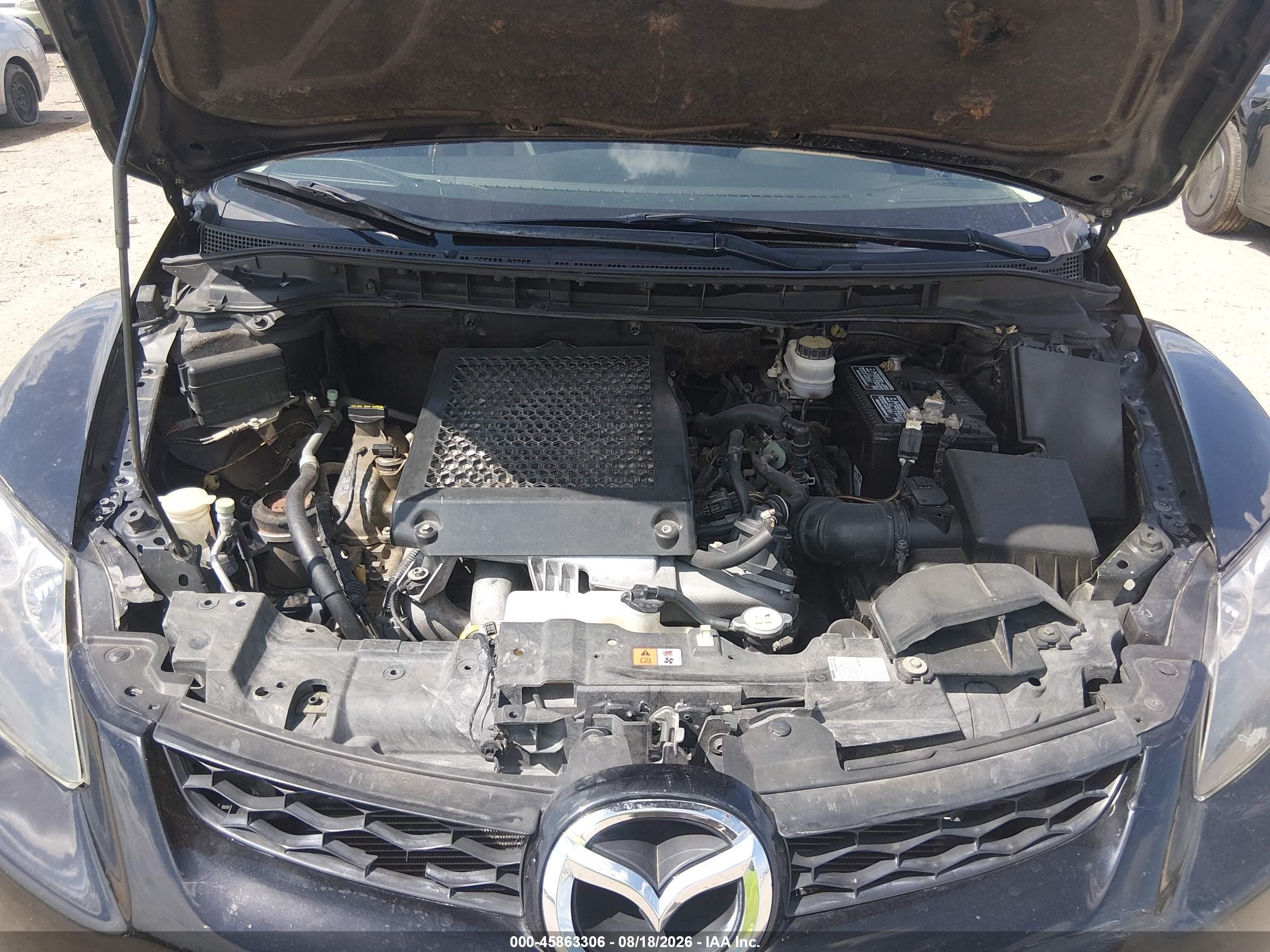 2010 Mazda Cx-7 S Grand Touring Black vin: JM3ER2W35A0340049