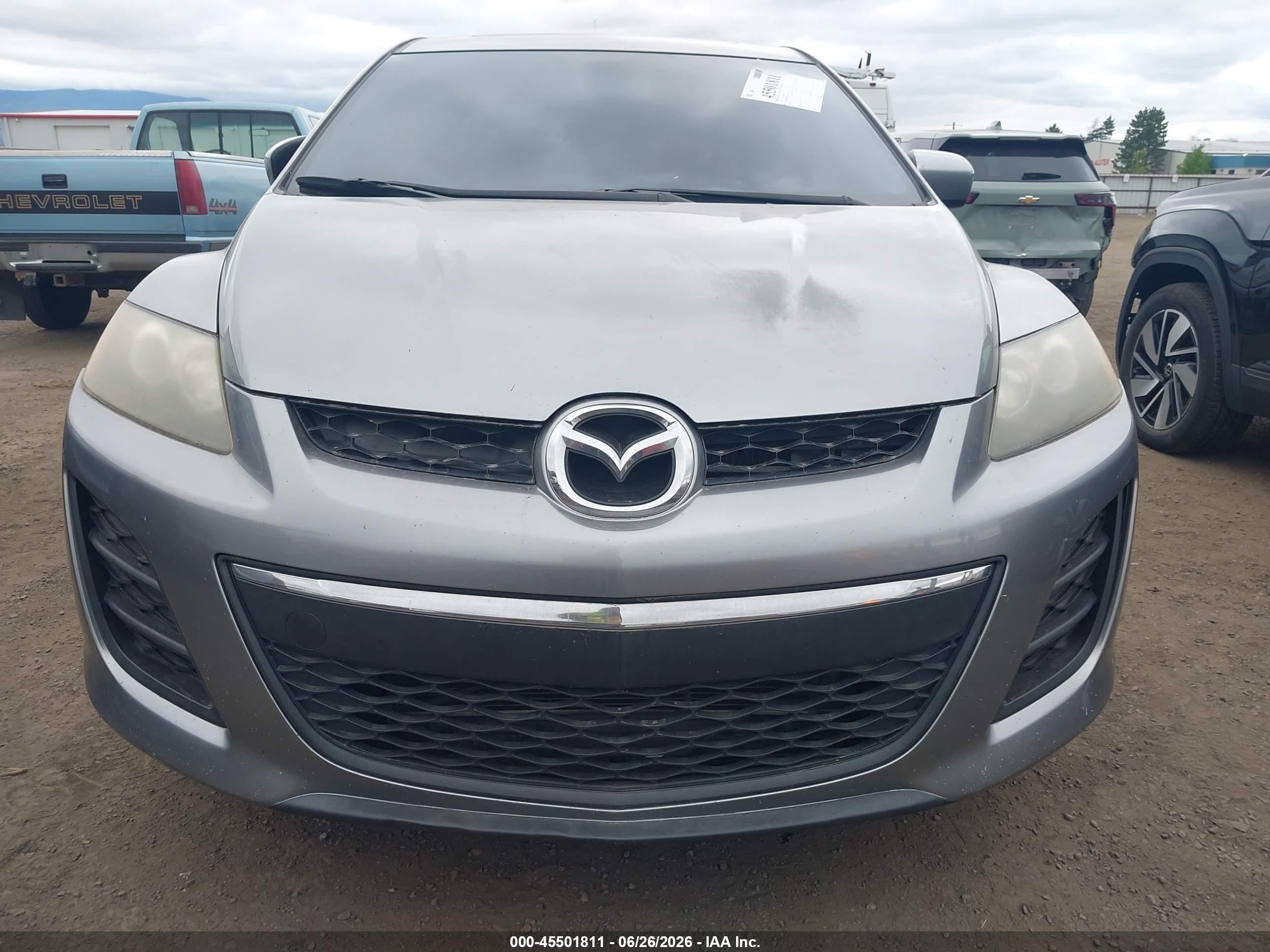 2010 Mazda Cx-7 S Touring Silver vin: JM3ER2W35A0352797