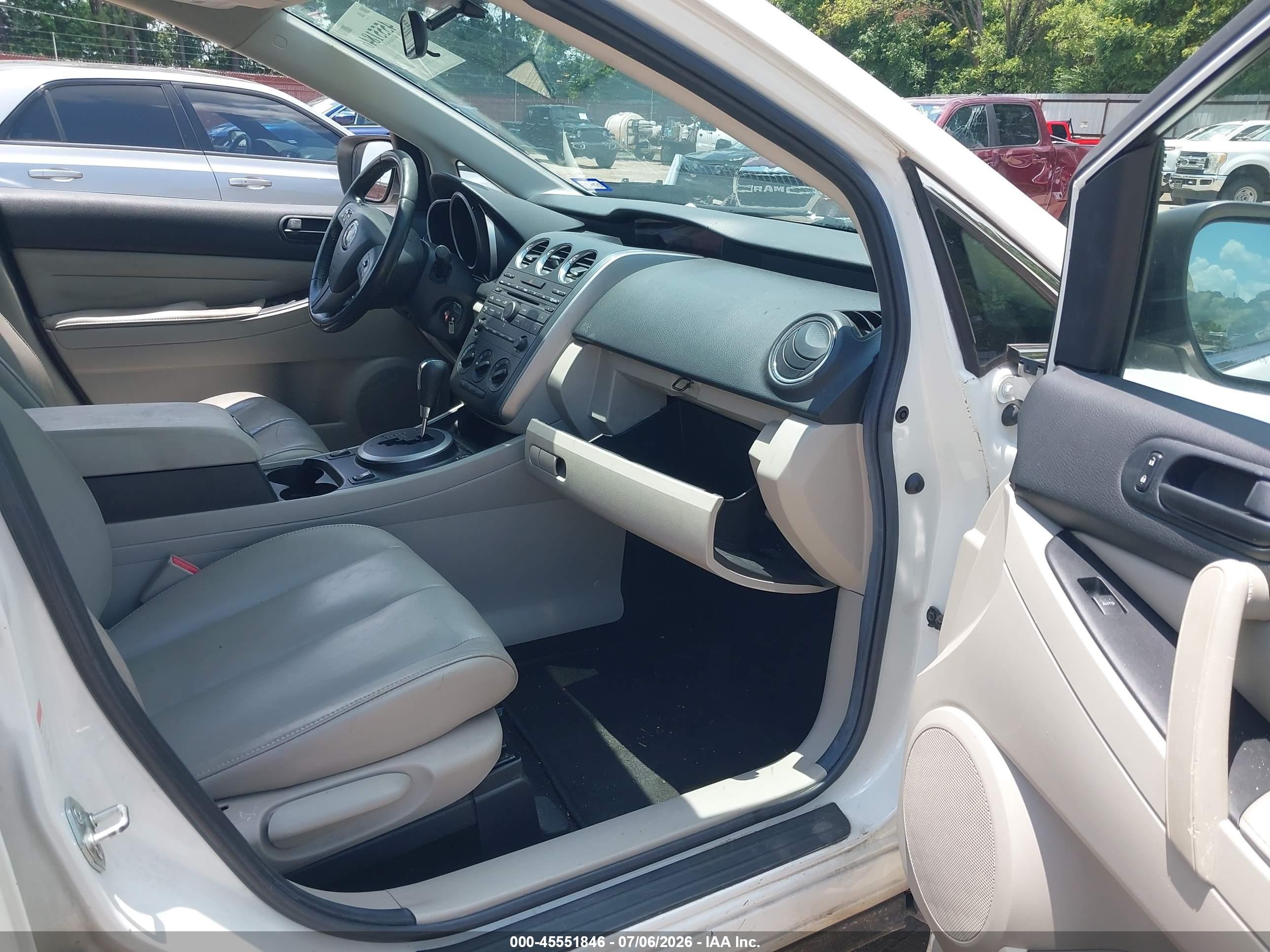 2010 Mazda Cx-7 S Touring White vin: JM3ER2W36A0315497