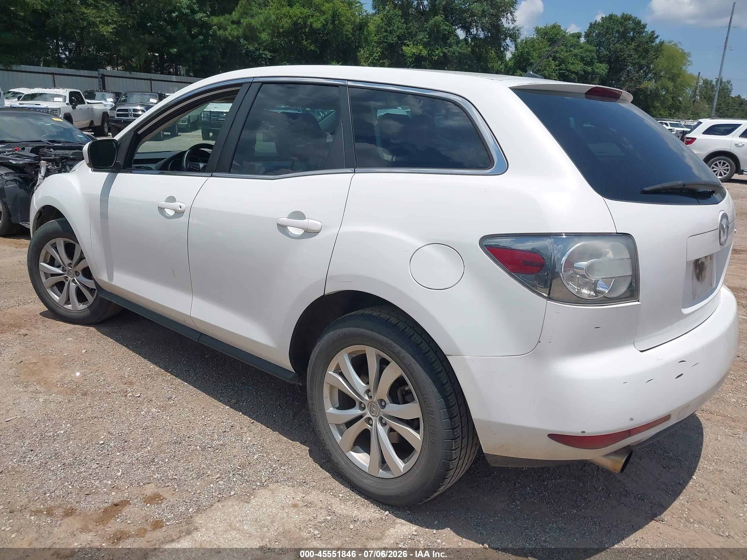2010 Mazda Cx-7 S Touring White vin: JM3ER2W36A0315497