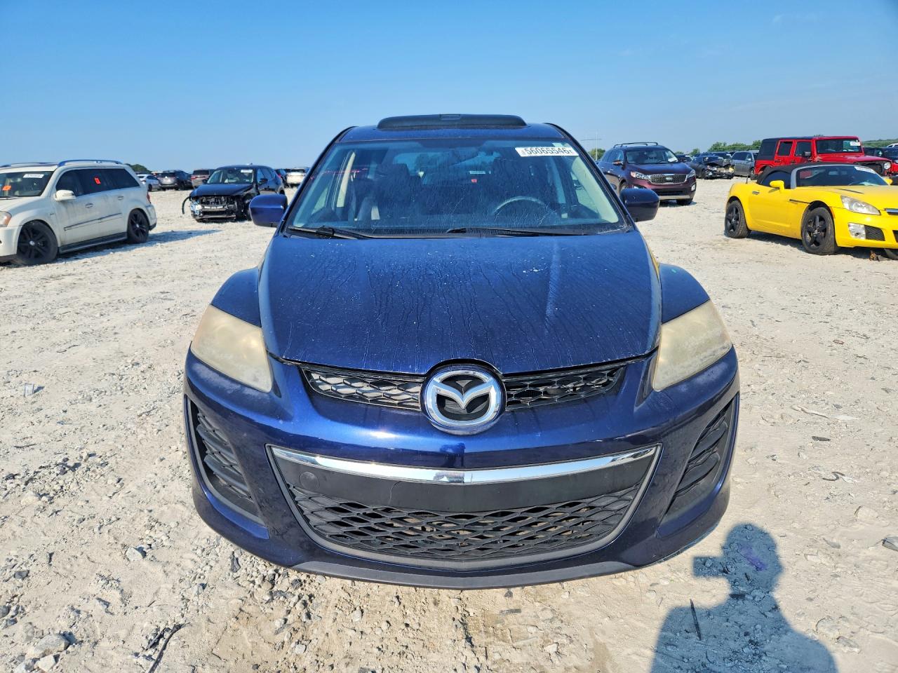 2010 Mazda Cx-7 Blue vin: JM3ER2W3XA0305278