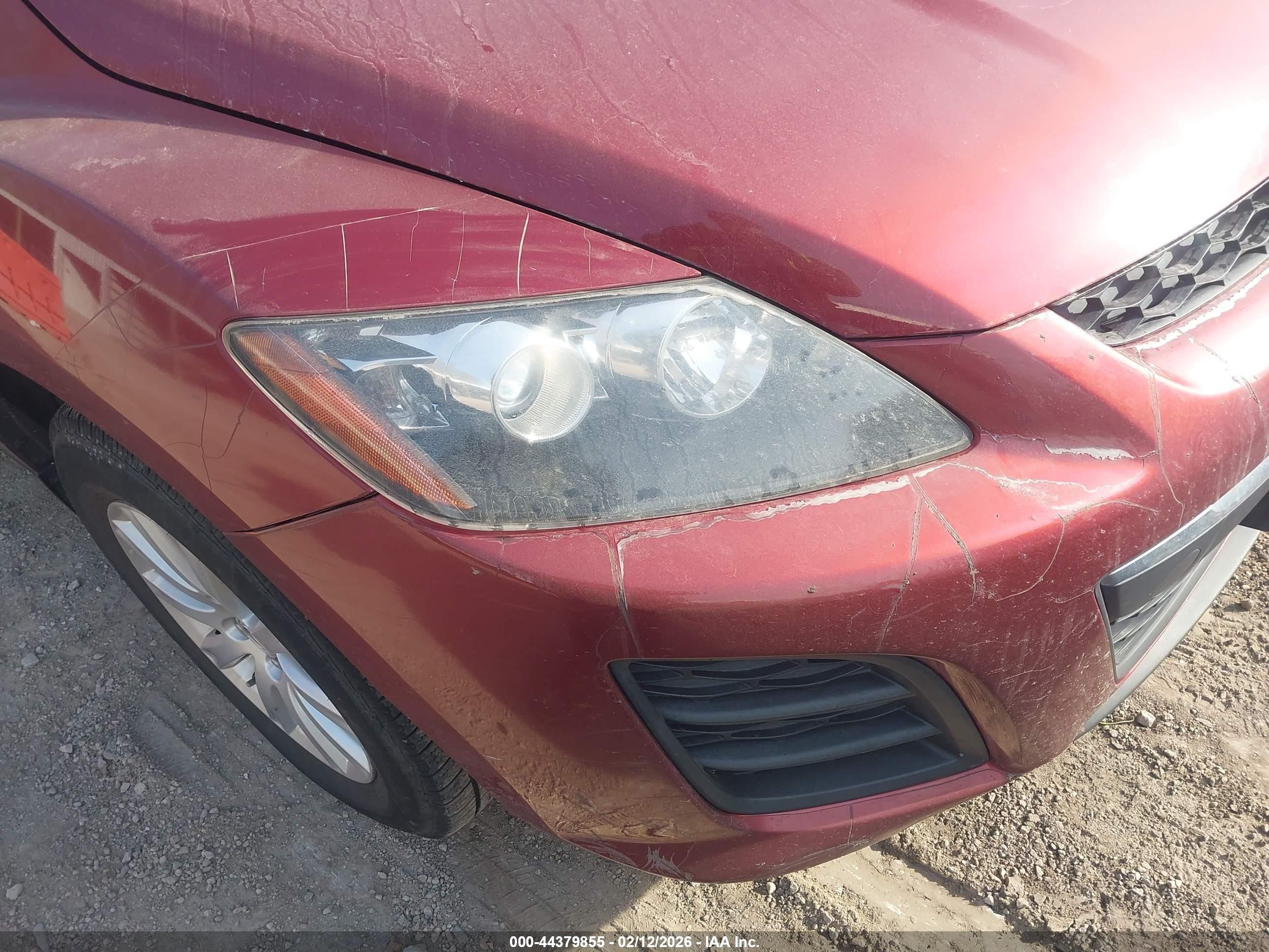 2010 Mazda Cx-7 I Sport Maroon vin: JM3ER2W50A0303525