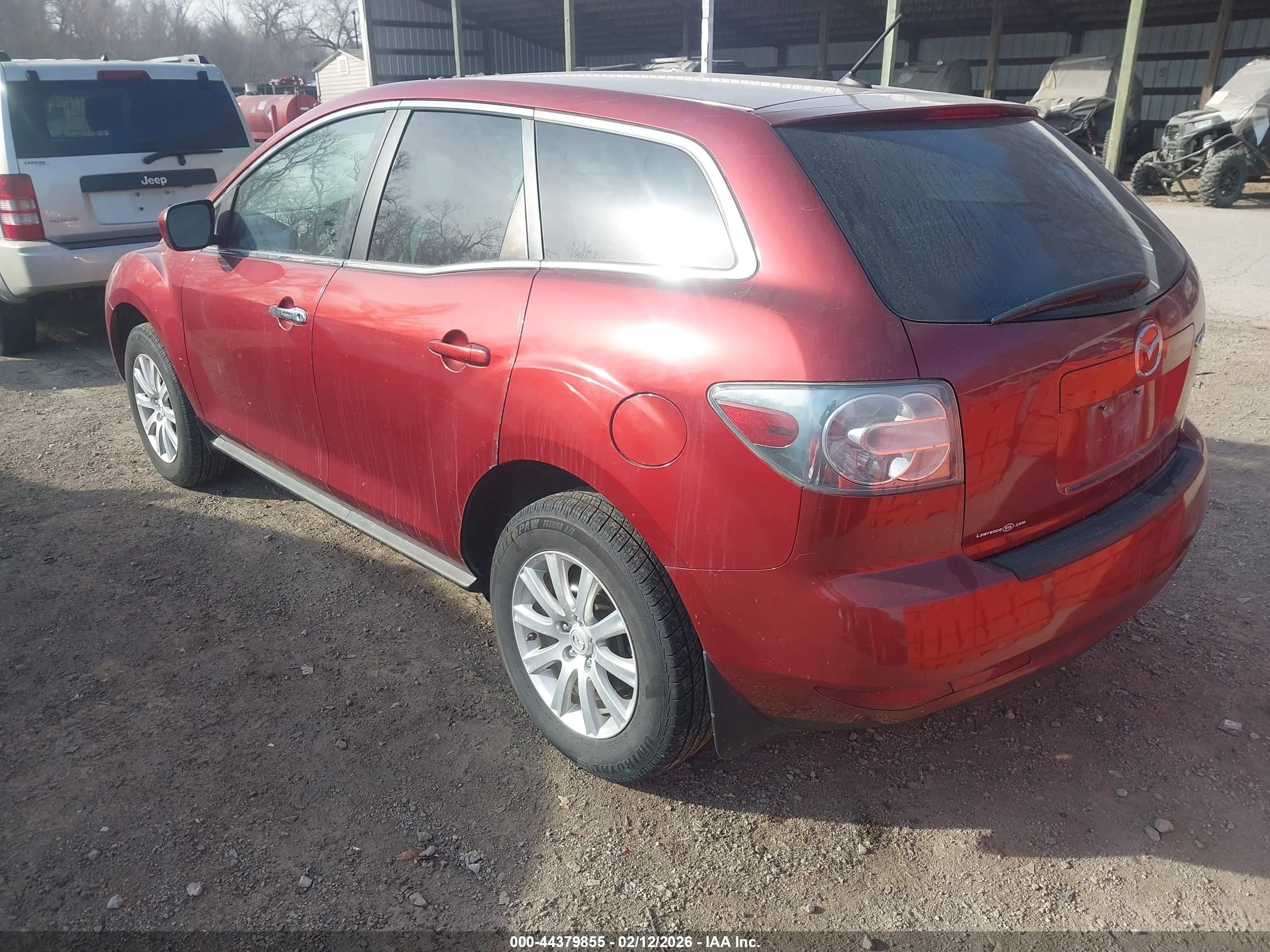 2010 Mazda Cx-7 I Sport Maroon vin: JM3ER2W50A0303525