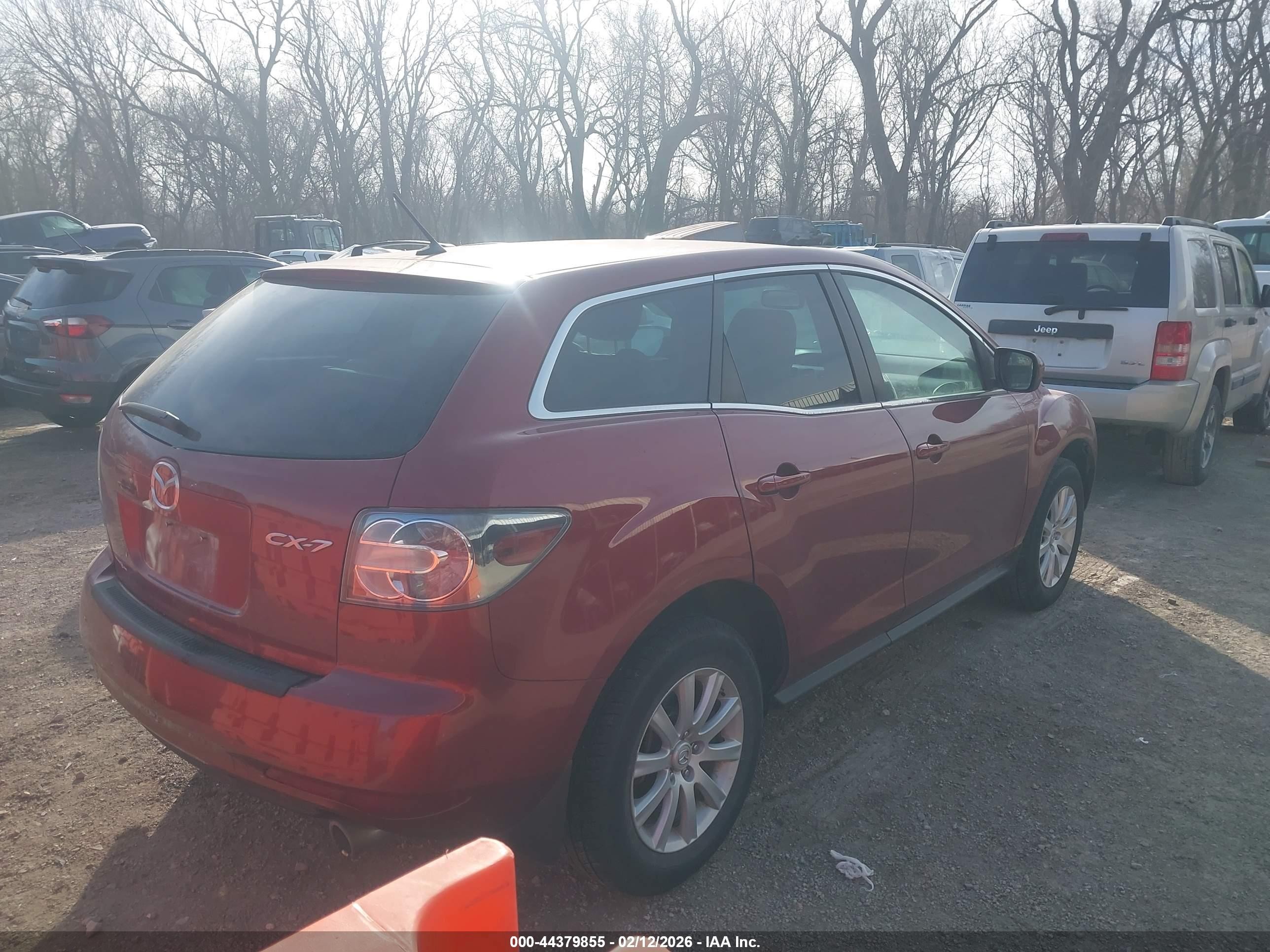 2010 Mazda Cx-7 I Sport Maroon vin: JM3ER2W50A0303525