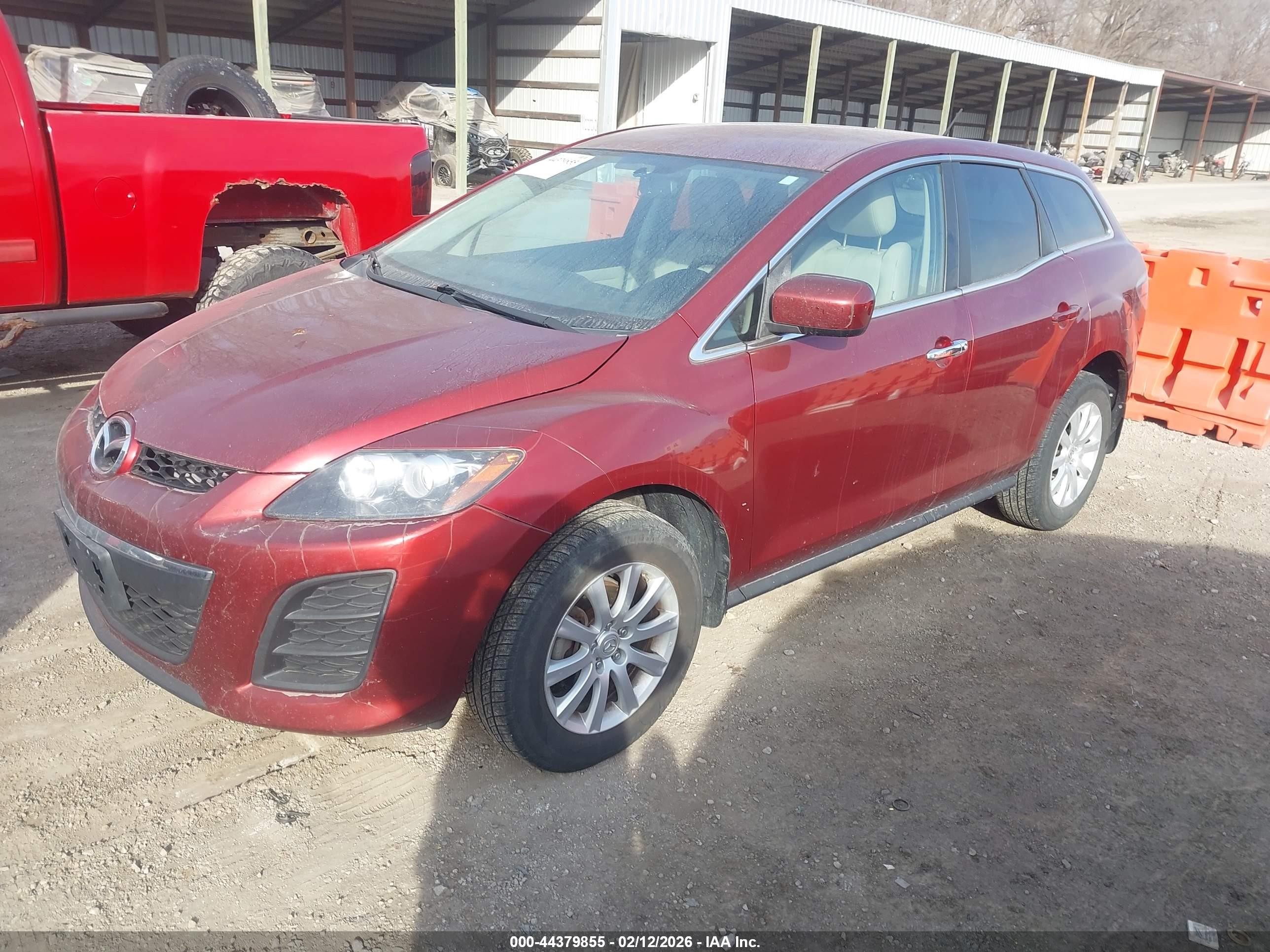 2010 Mazda Cx-7 I Sport Maroon vin: JM3ER2W50A0303525